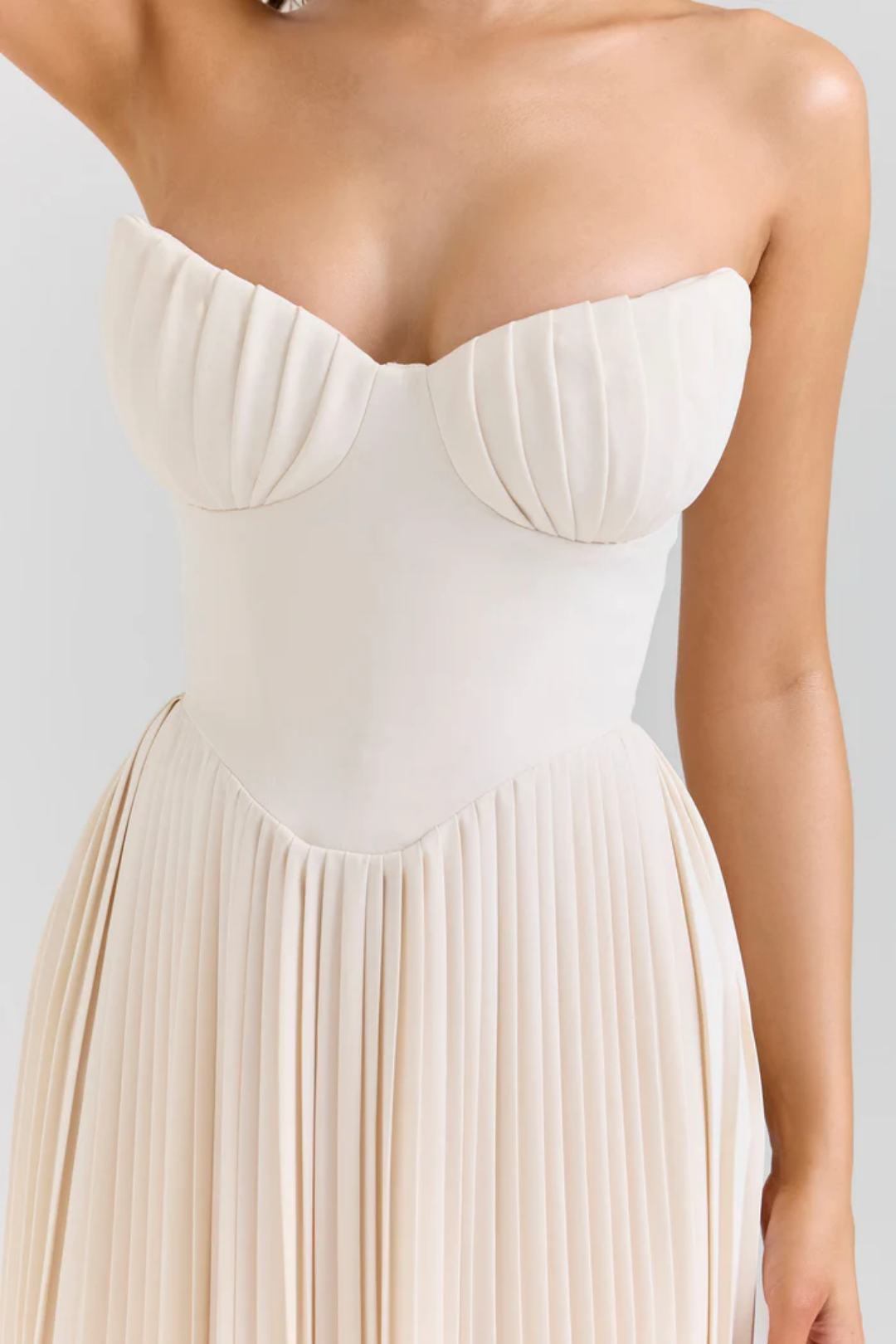 Lynne – Pleated design – Maxi dress