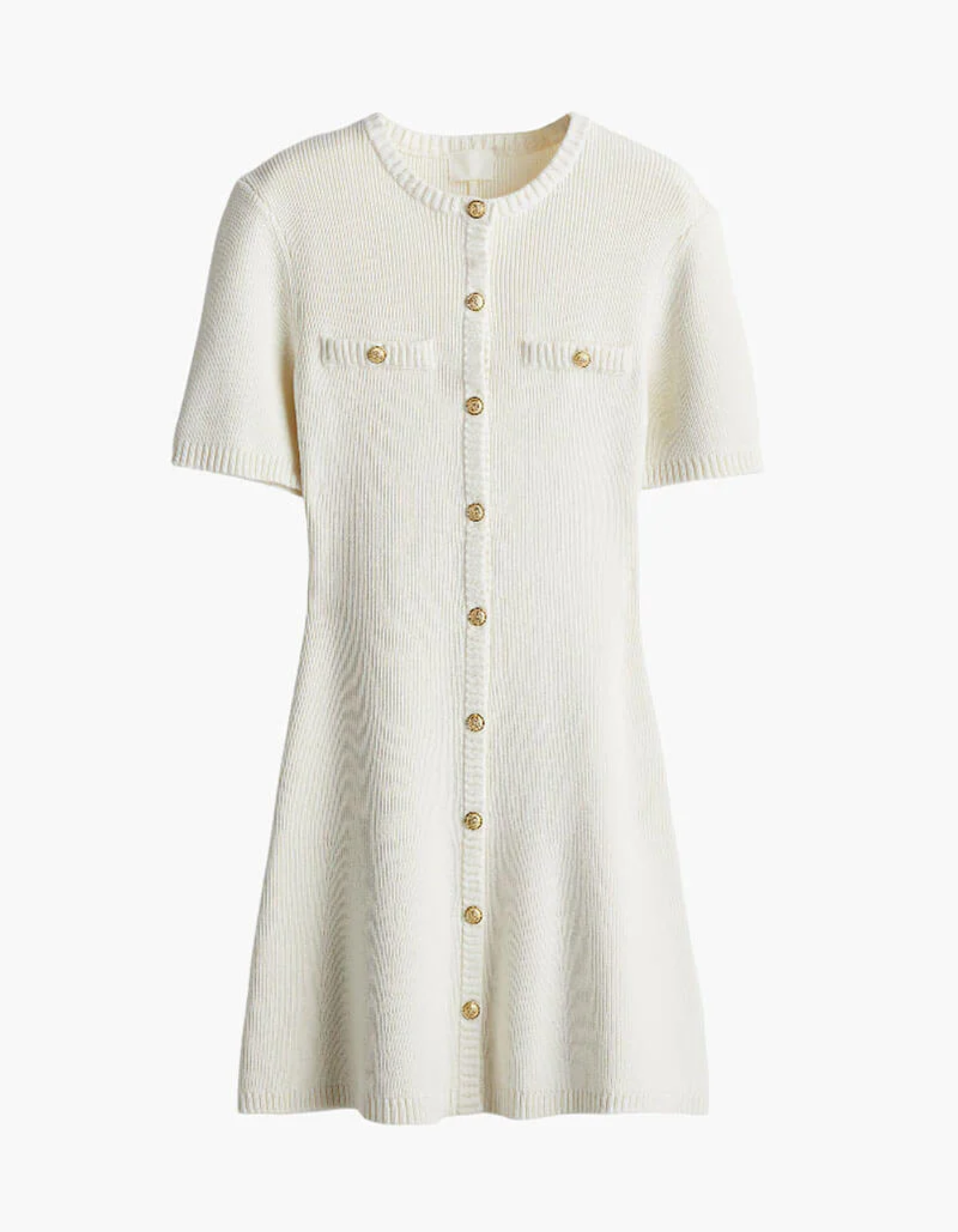 Clara – Chic button details – Knit dress