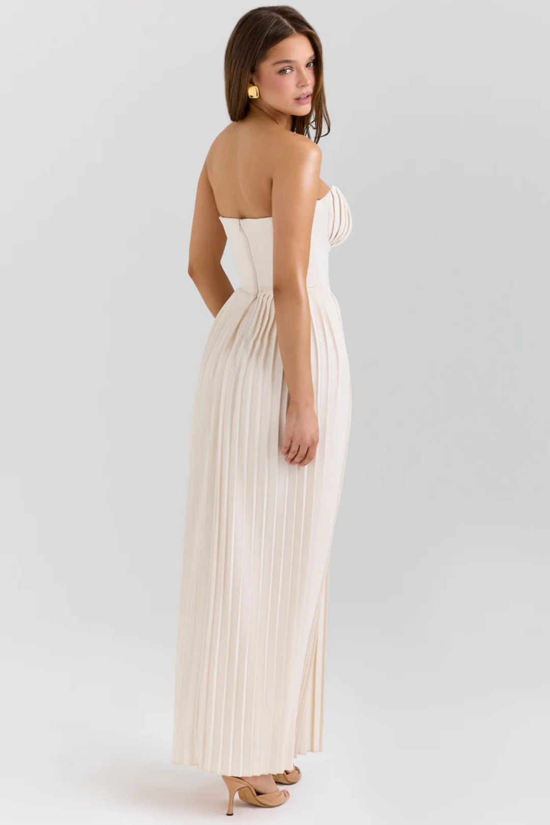 Lynne – Pleated design – Maxi dress