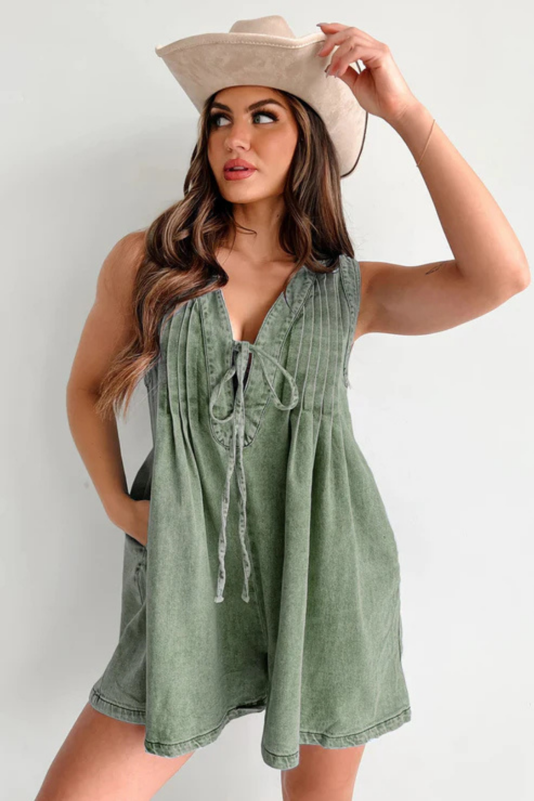 Isella – Relaxed fit – Denim playsuit