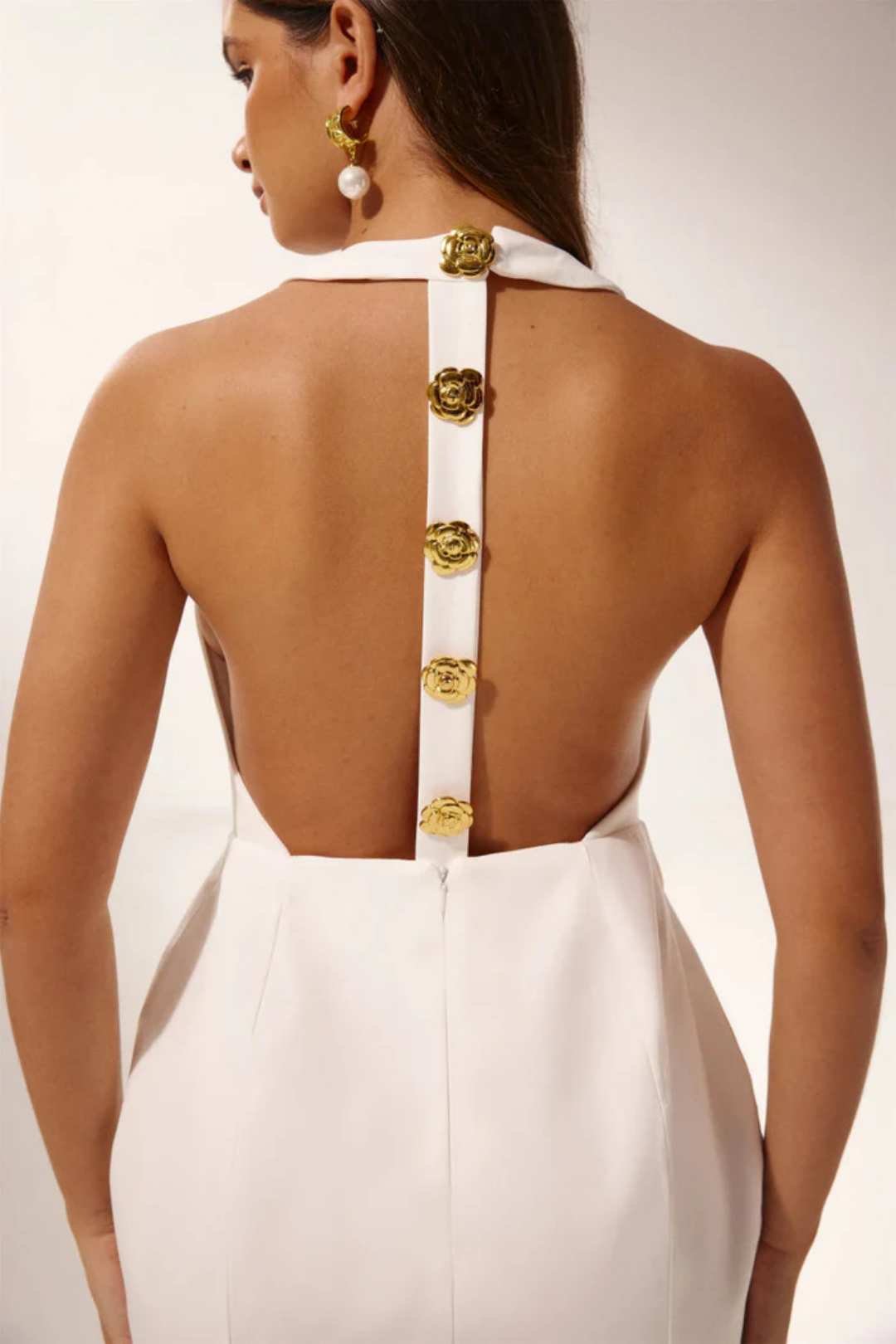 Maya – Bold button detailing – Mini dress