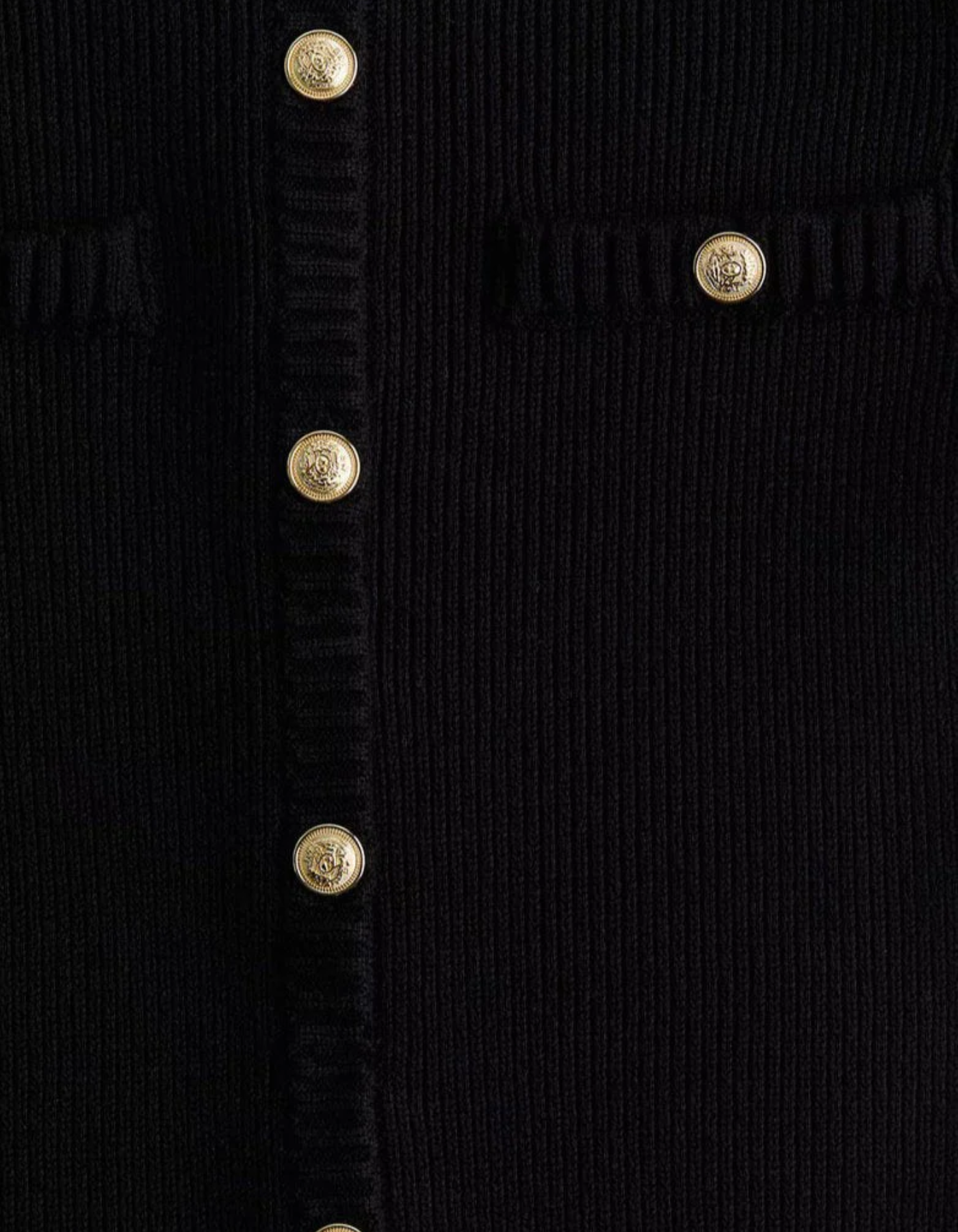 Clara – Chic button details – Knit dress