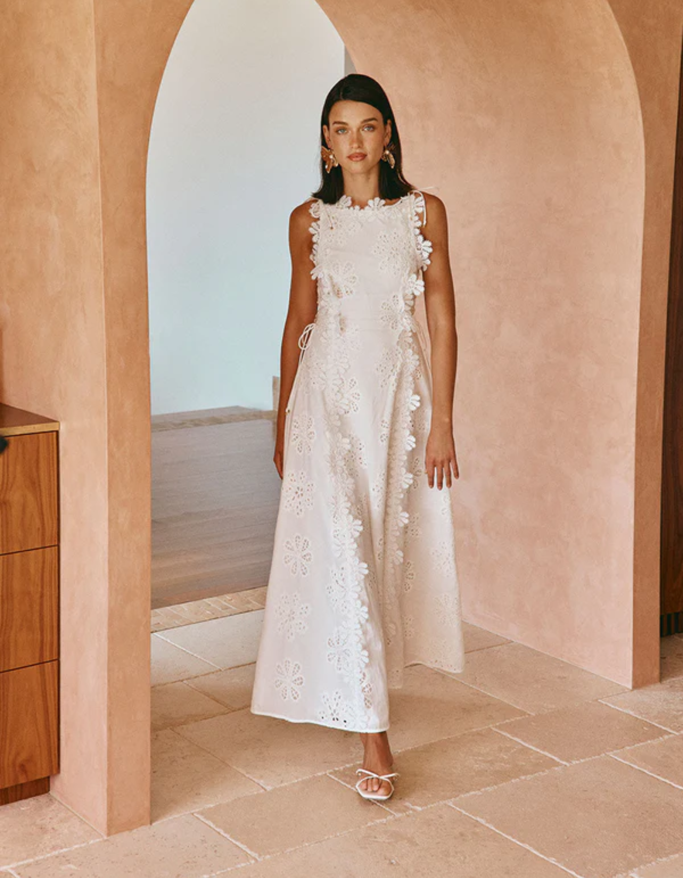 Sabine – Floral detailing – Maxi dress