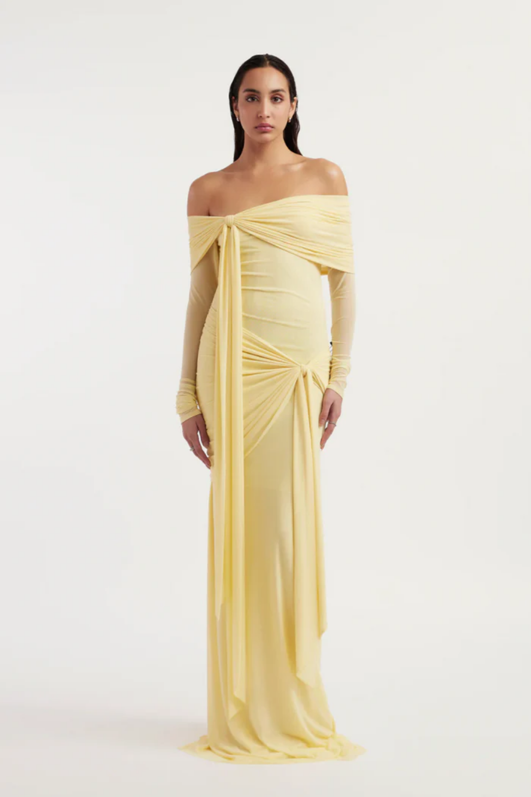 Arlina – Draped design – Maxi dress