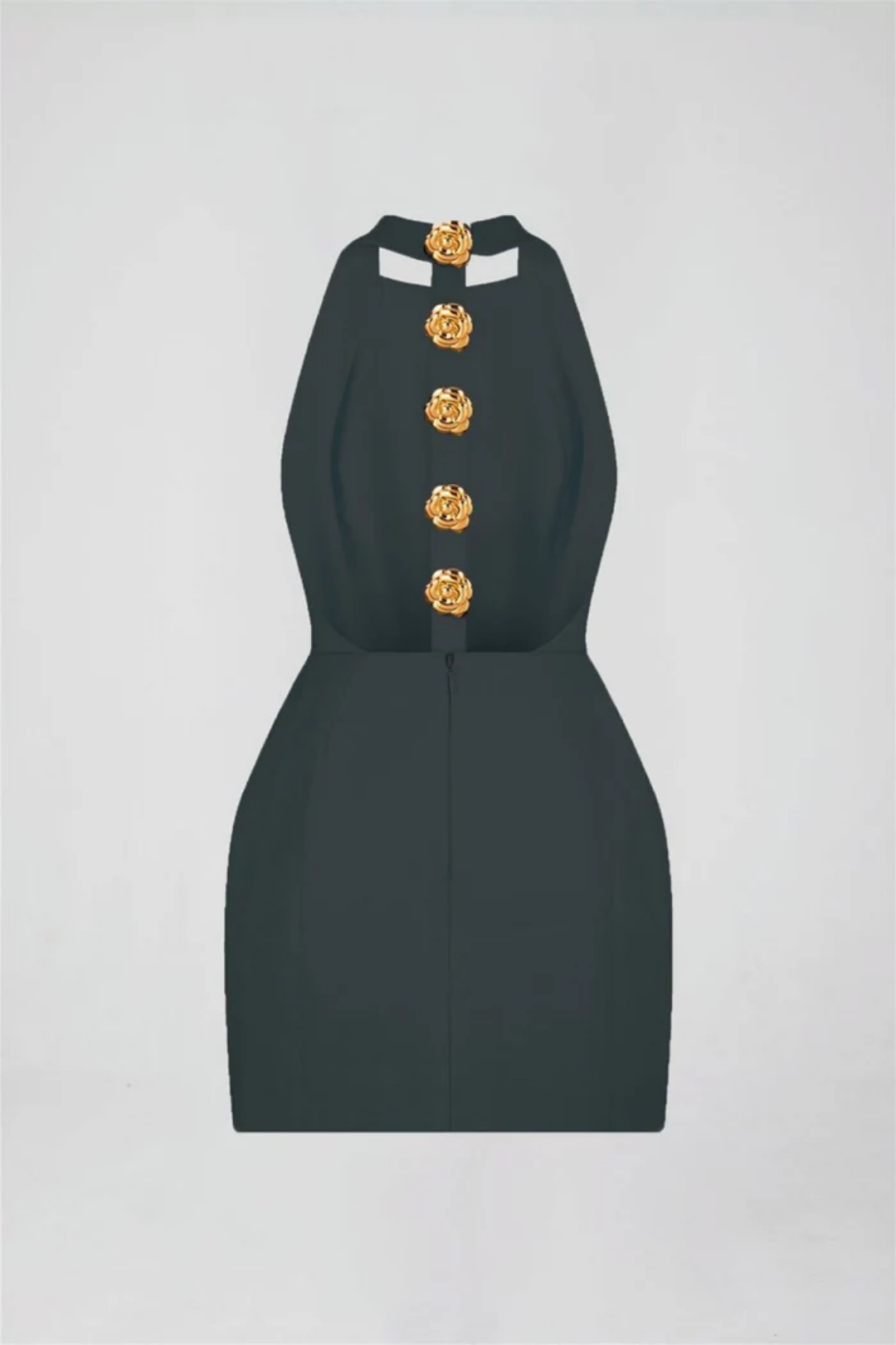 Maya – Bold button detailing – Mini dress