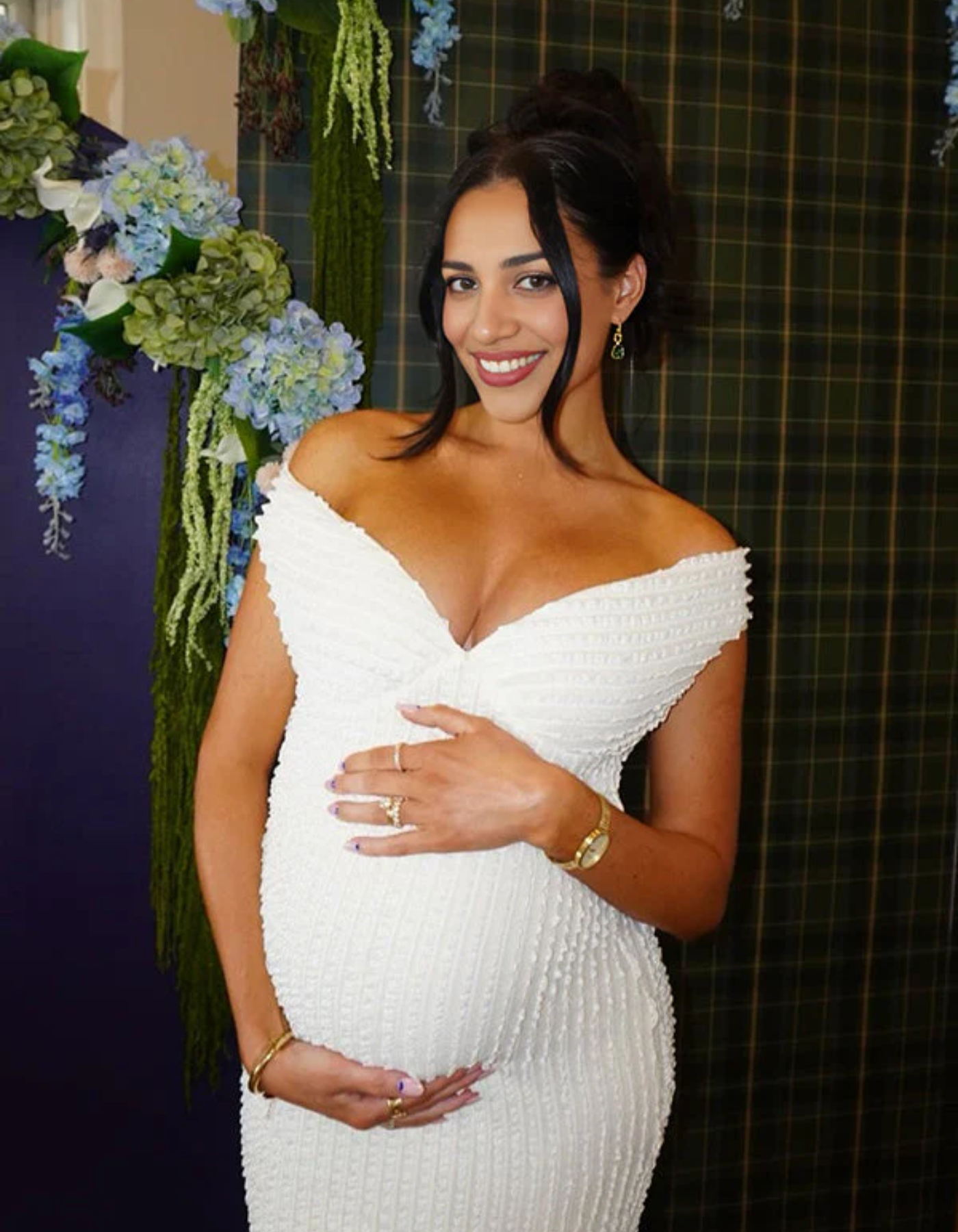 Célestine – Élégance gracieuse – Robe de maternité