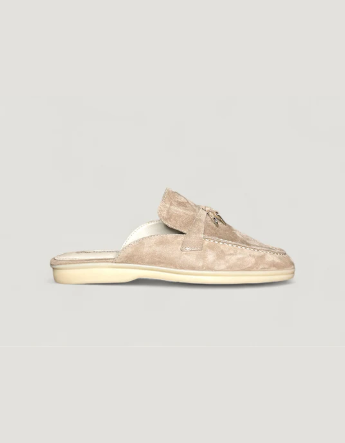Elisavira – Stitched detail slip-on – Mule Loafers
