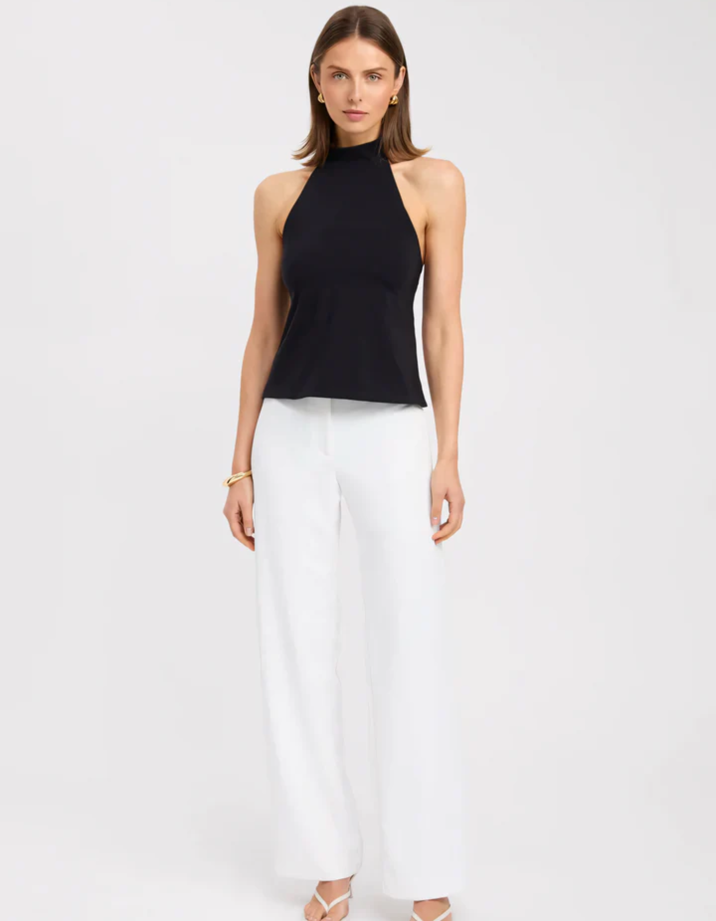 Leila – Sleek cut – Halter neck top
