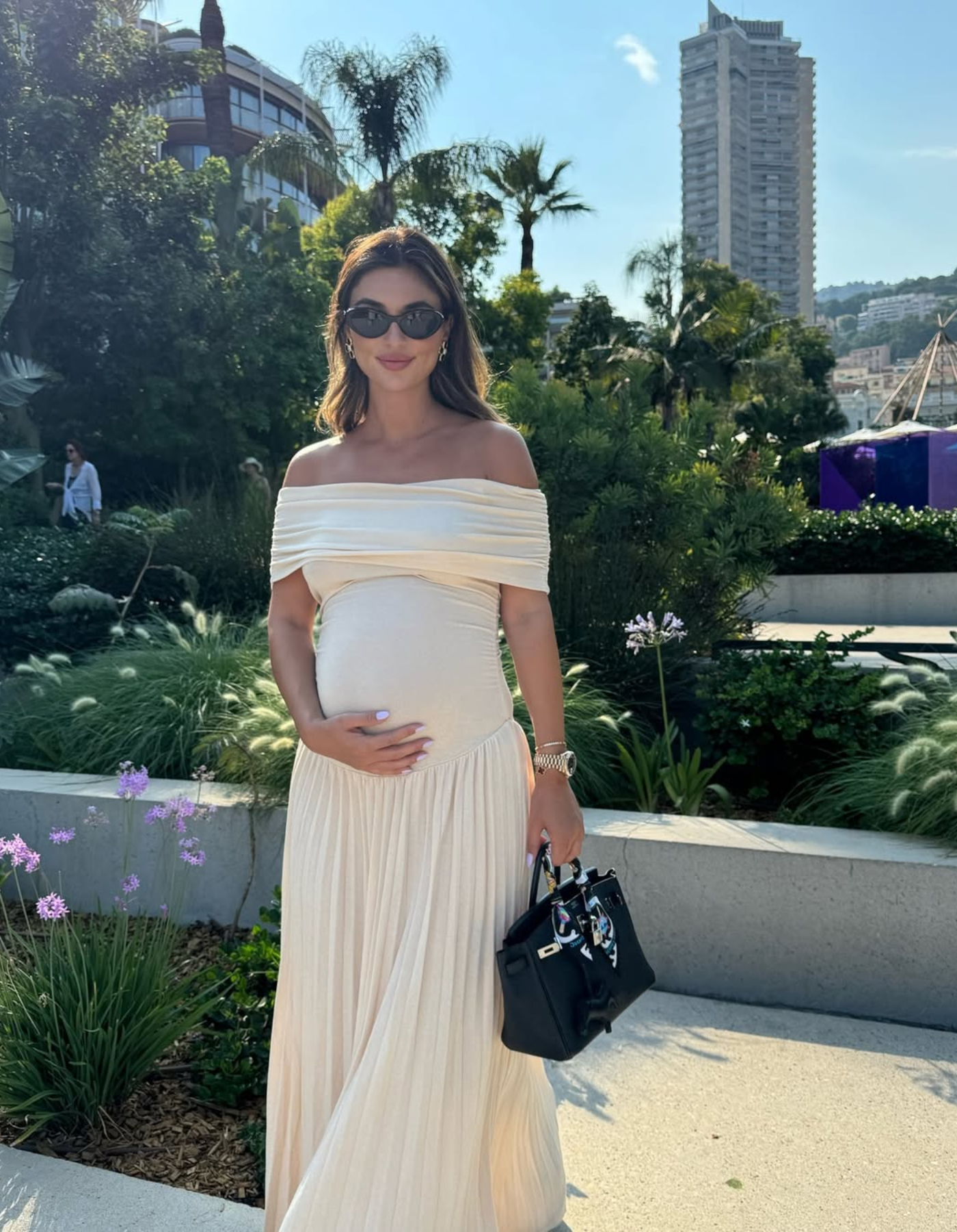 Izabelle – Modèle plissé – Robe de maternité