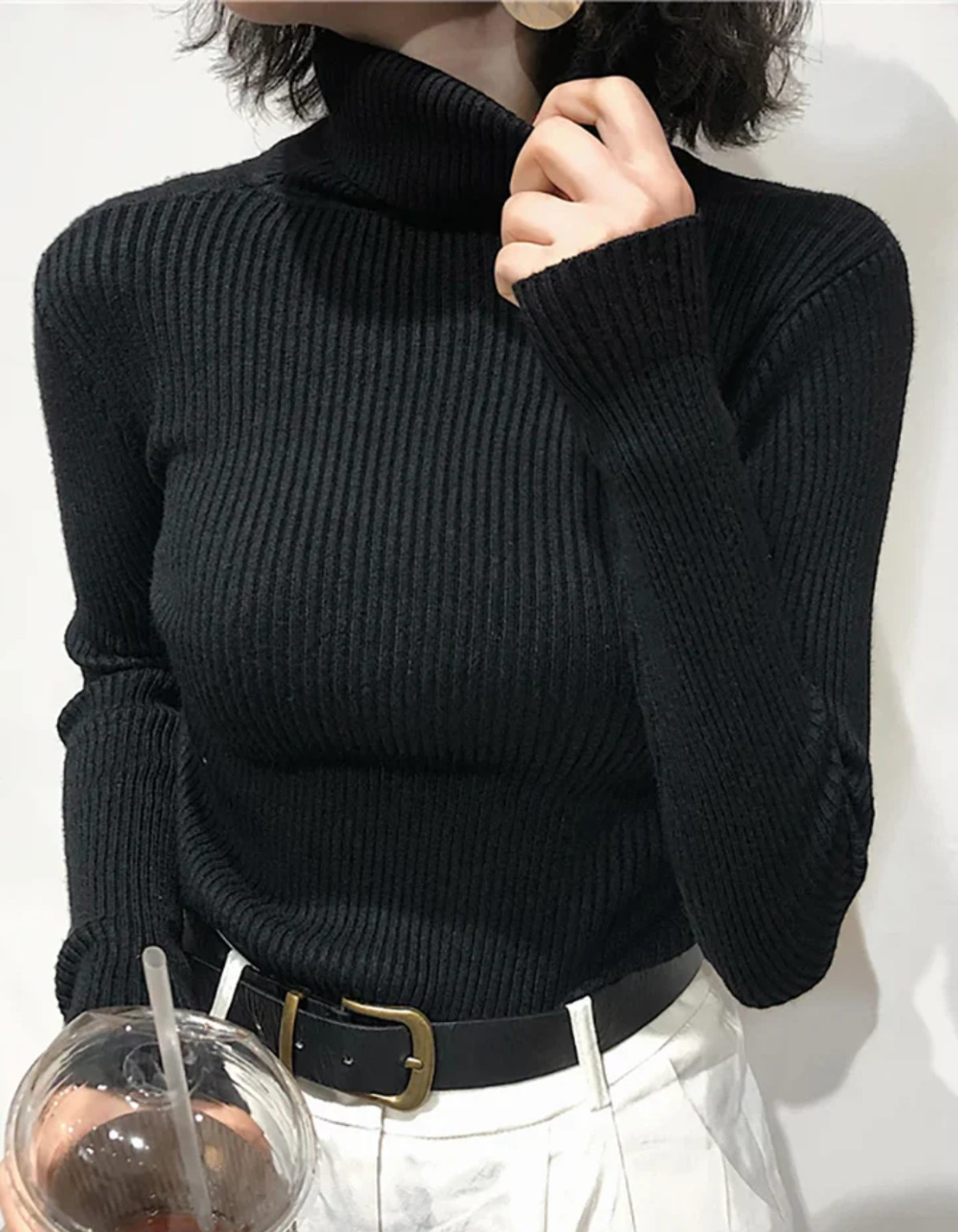 Zoe – Cozy fit – Turtleneck top
