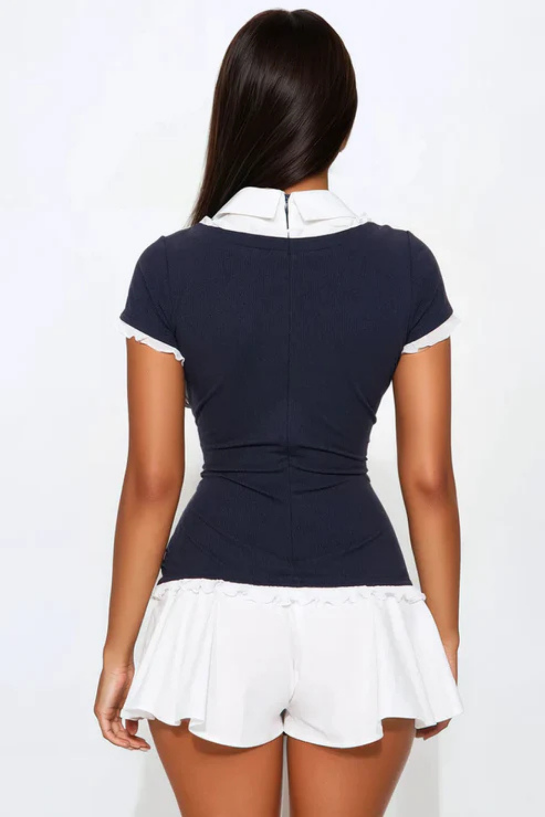 Nadine – Preppy charm – Pleated dress