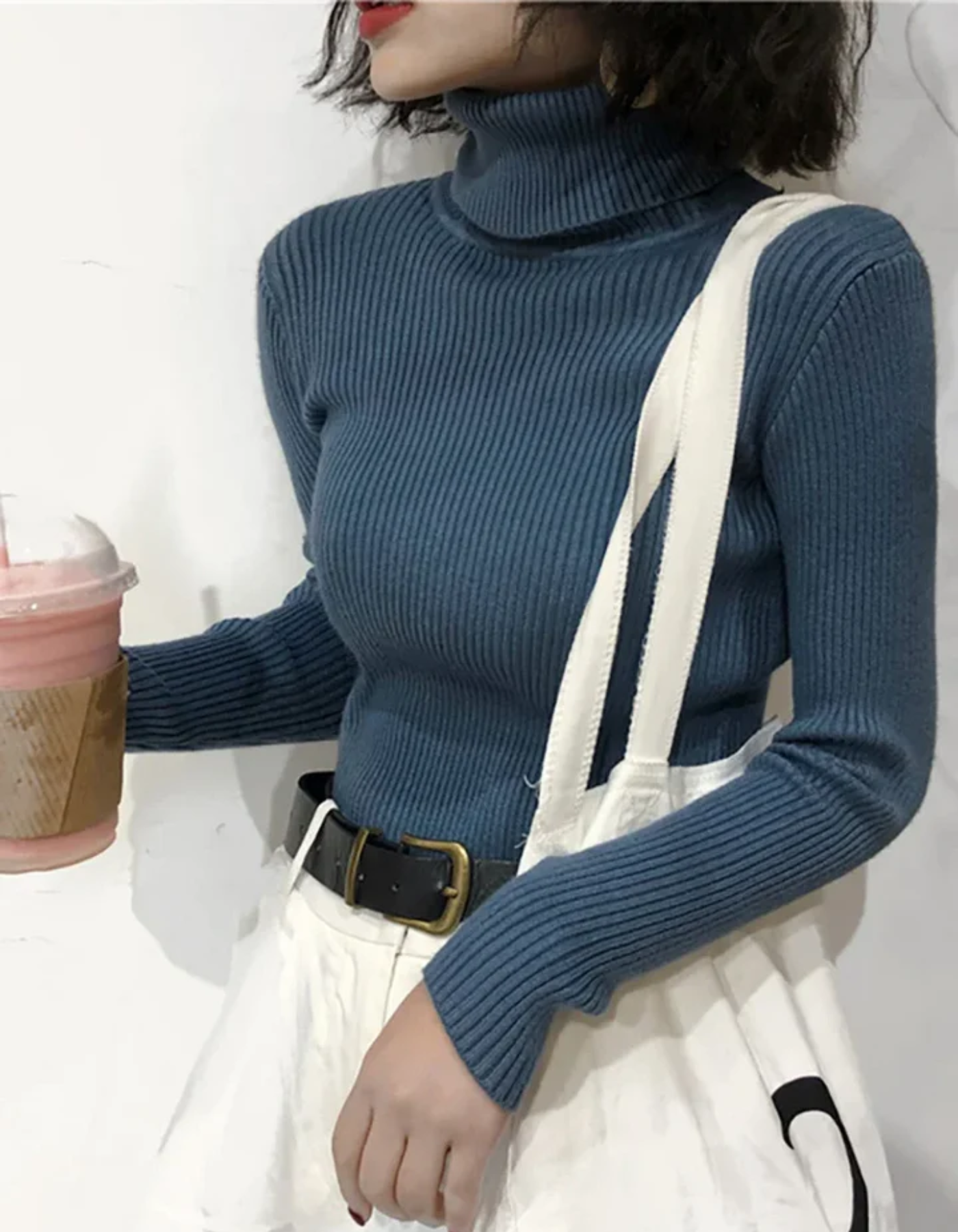 Zoe – Cozy fit – Turtleneck top