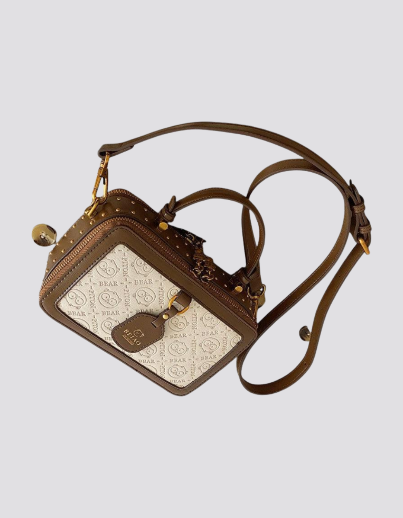 Vianella – Bear charm detail – Crossbody handbag