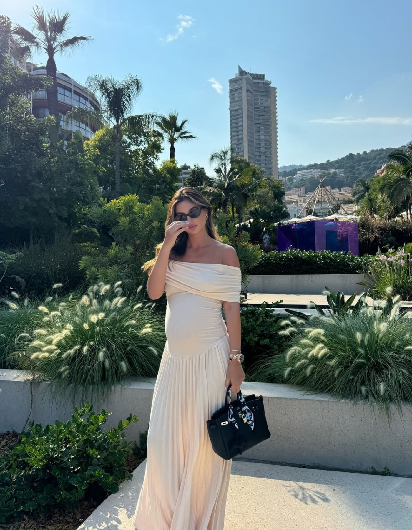 Izabelle – Modèle plissé – Robe de maternité