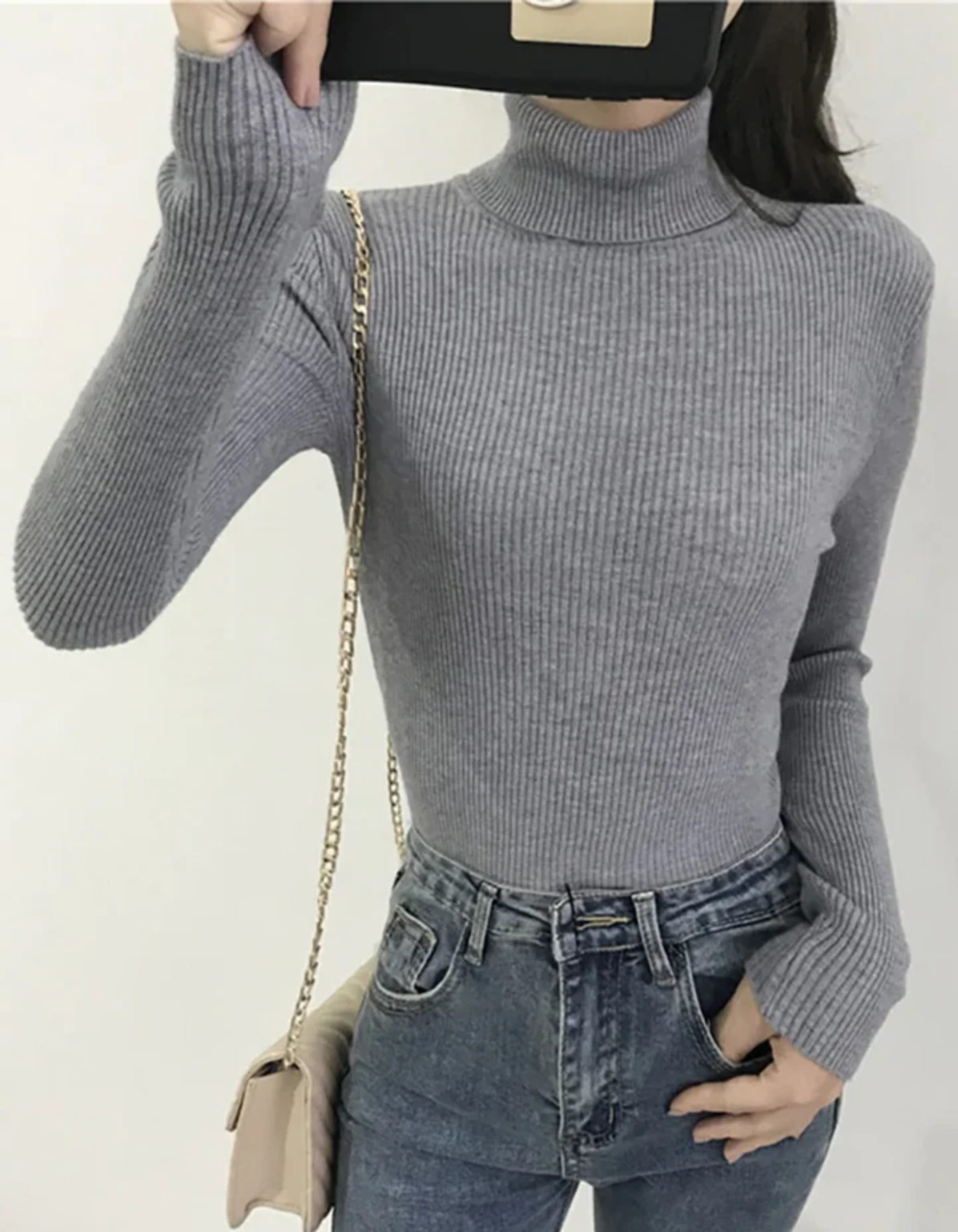 Zoe – Cozy fit – Turtleneck top