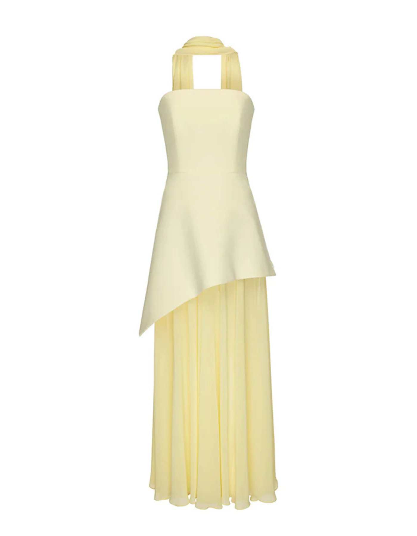Elyanne – Chiffon asymmetrical design – Maxi dress