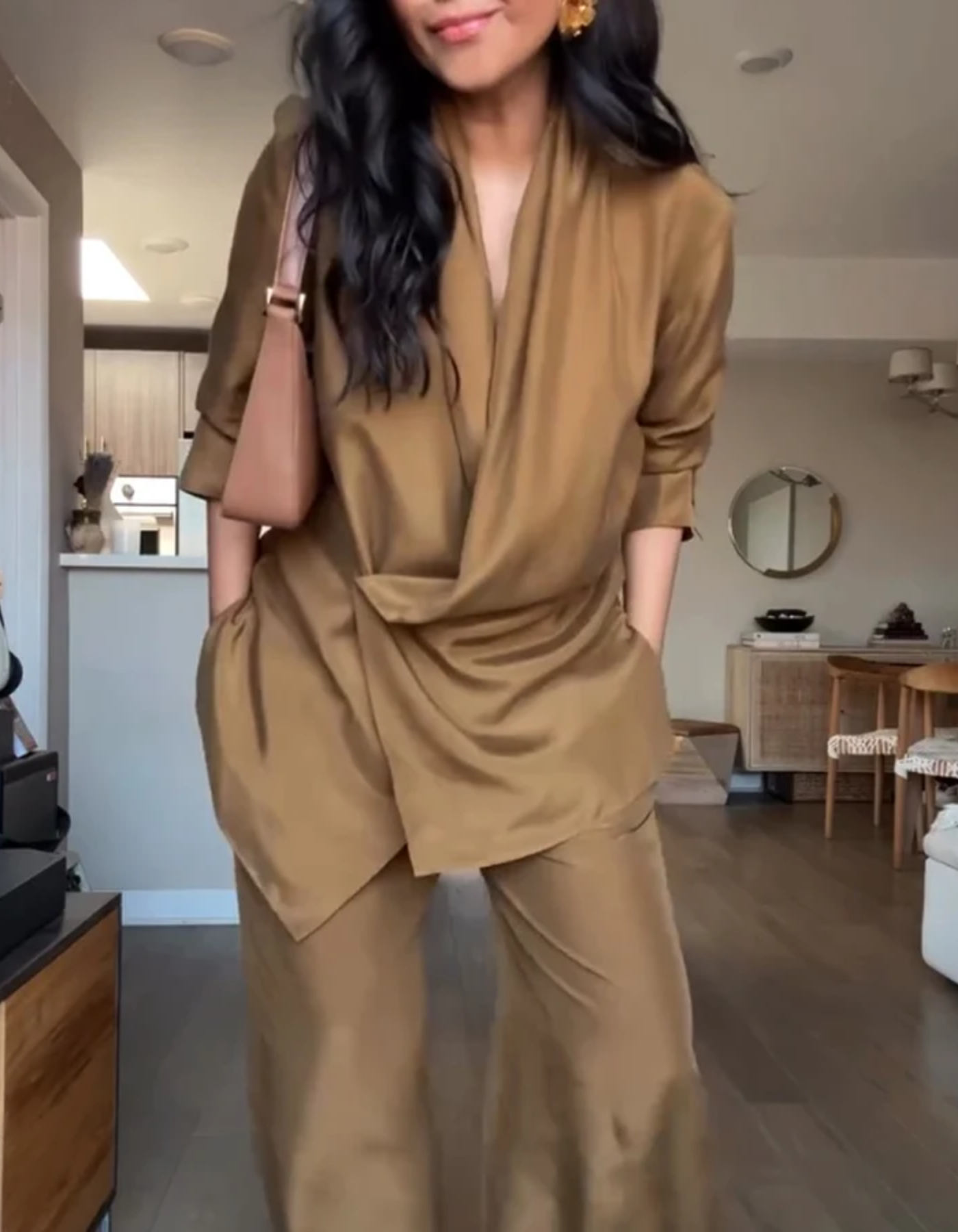 Lorenzia – Luxe drape – Two-piece set