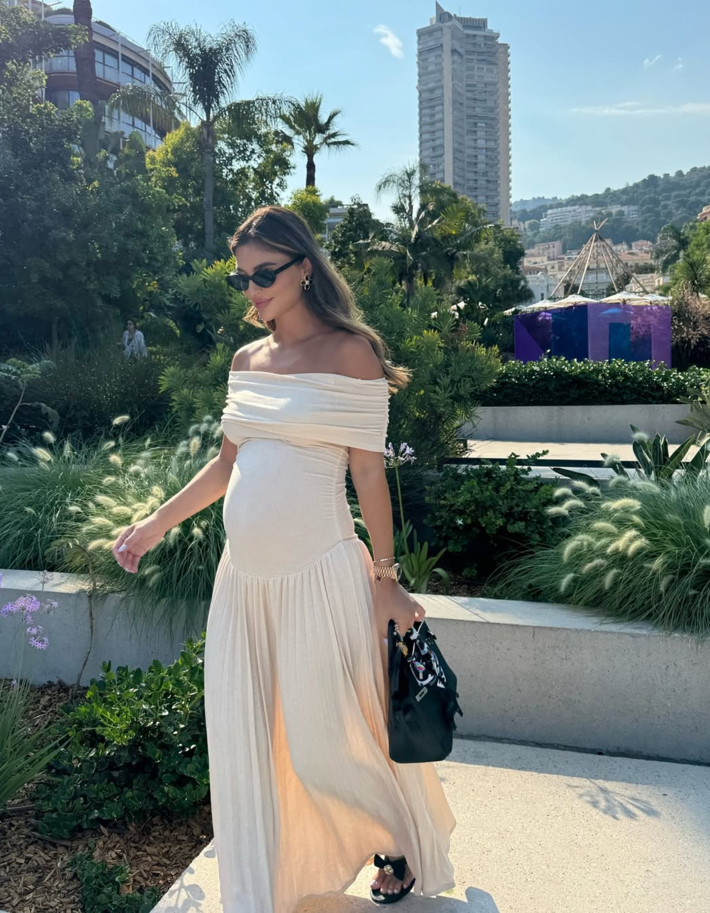 Izabelle – Modèle plissé – Robe de maternité