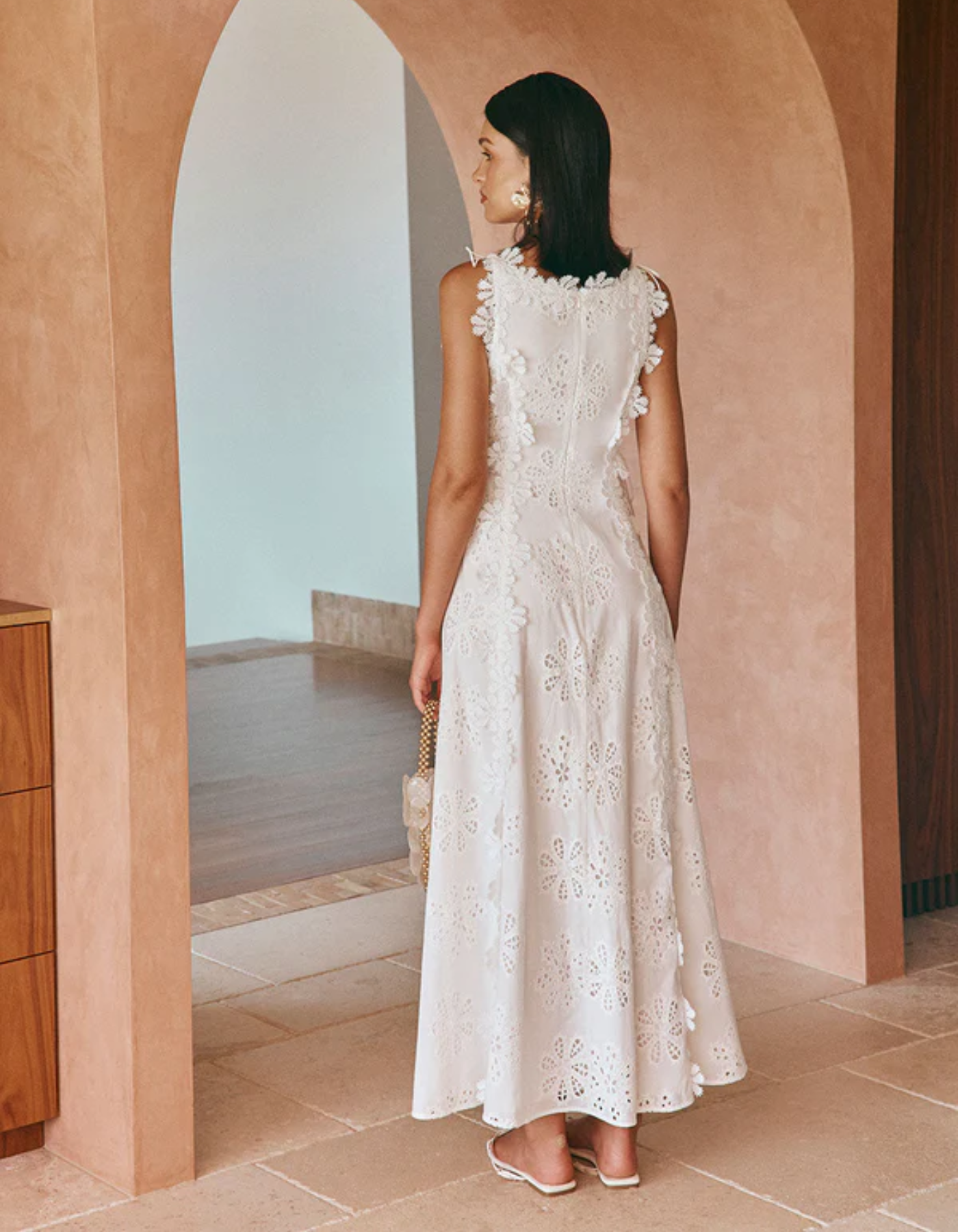 Sabine – Floral detailing – Maxi dress