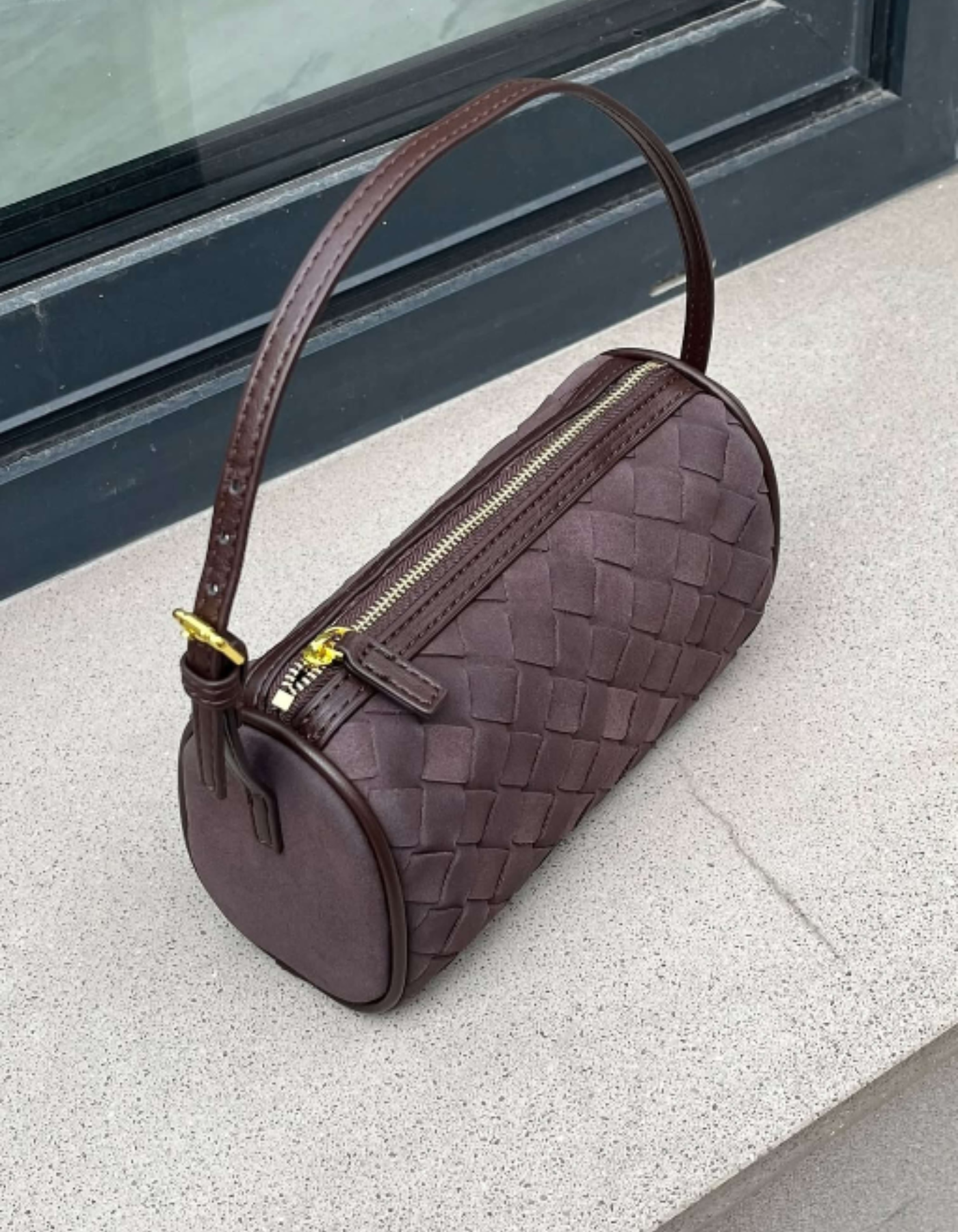 Mirasol – Woven texture – Crossbody handbag