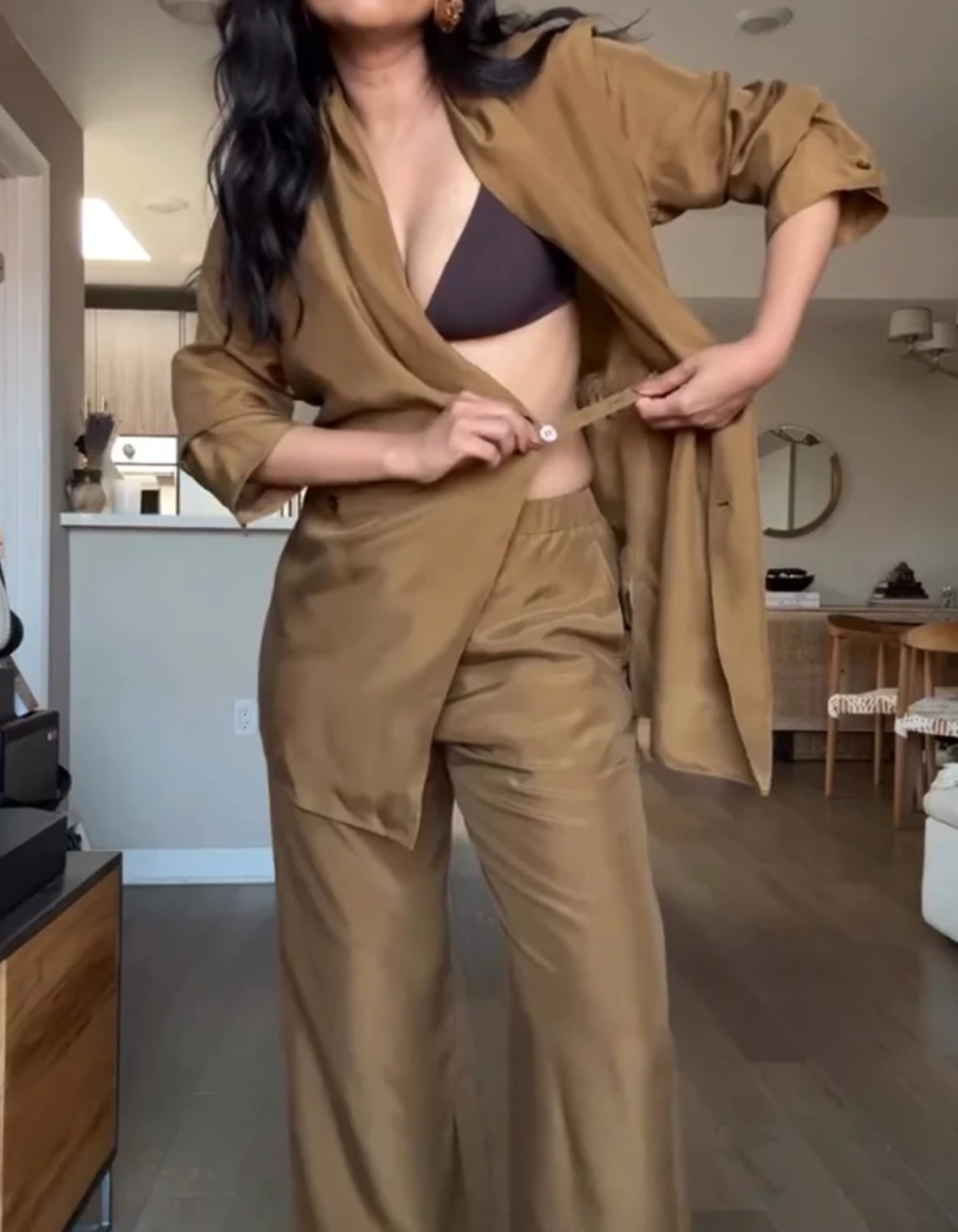Lorenzia – Luxe drape – Two-piece set