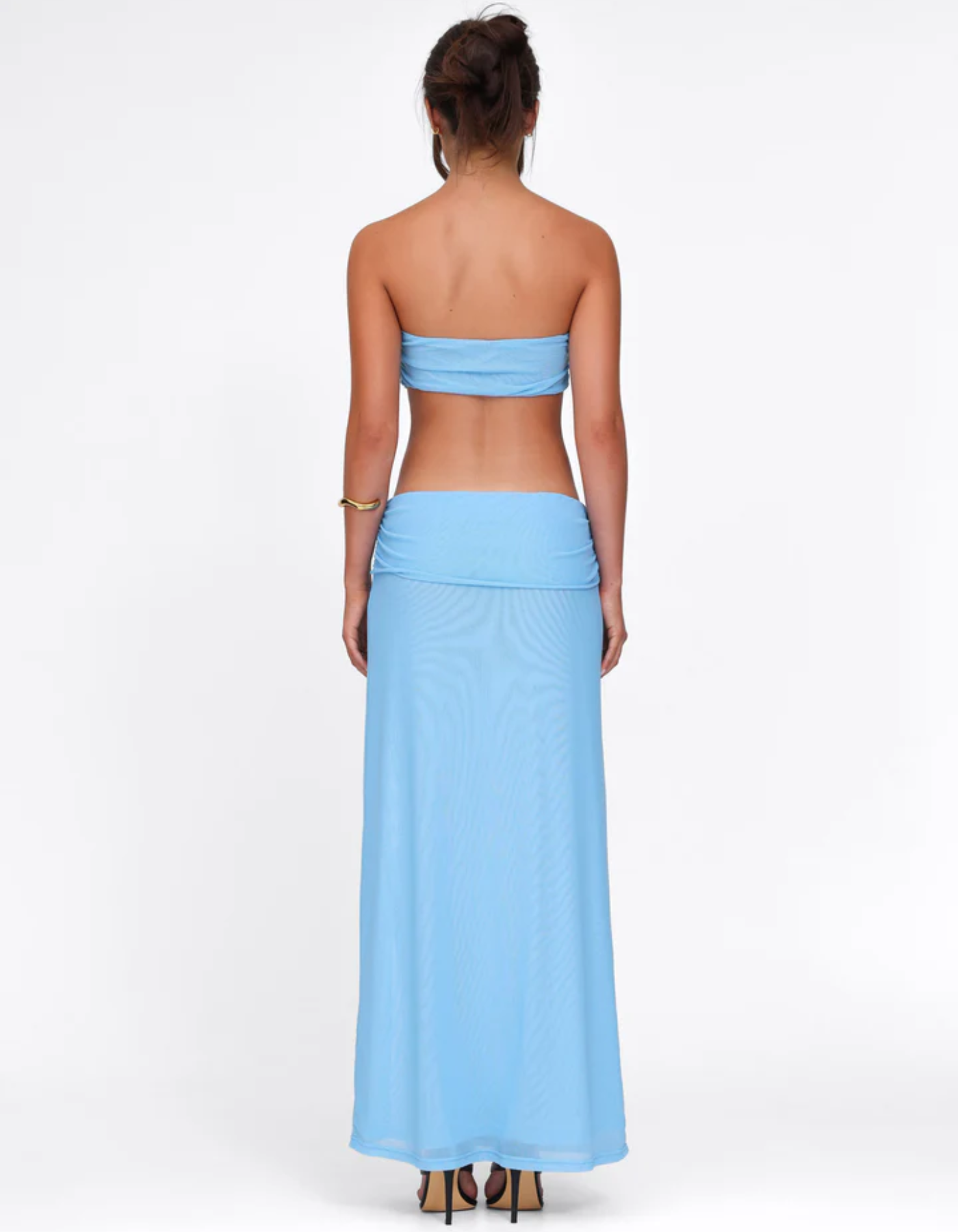 Verena – Draped detail – Cut-out maxi dress