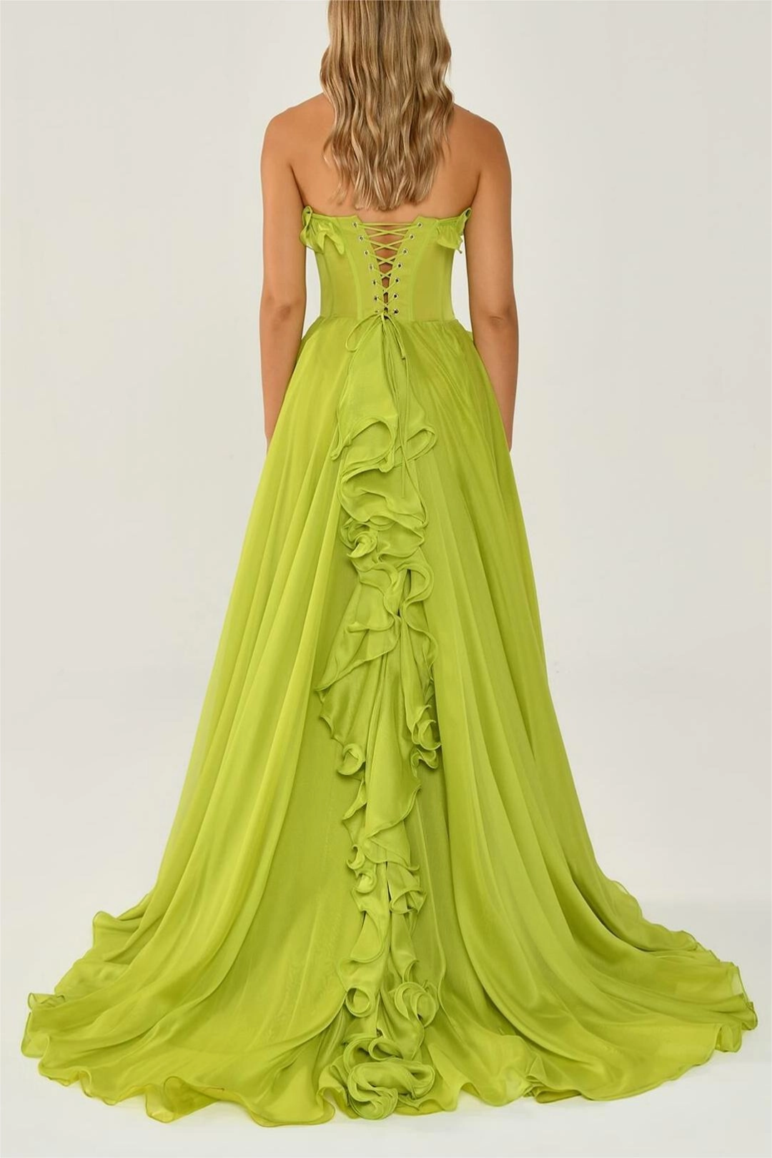 Olivia – Ruffle design – Maxi dress