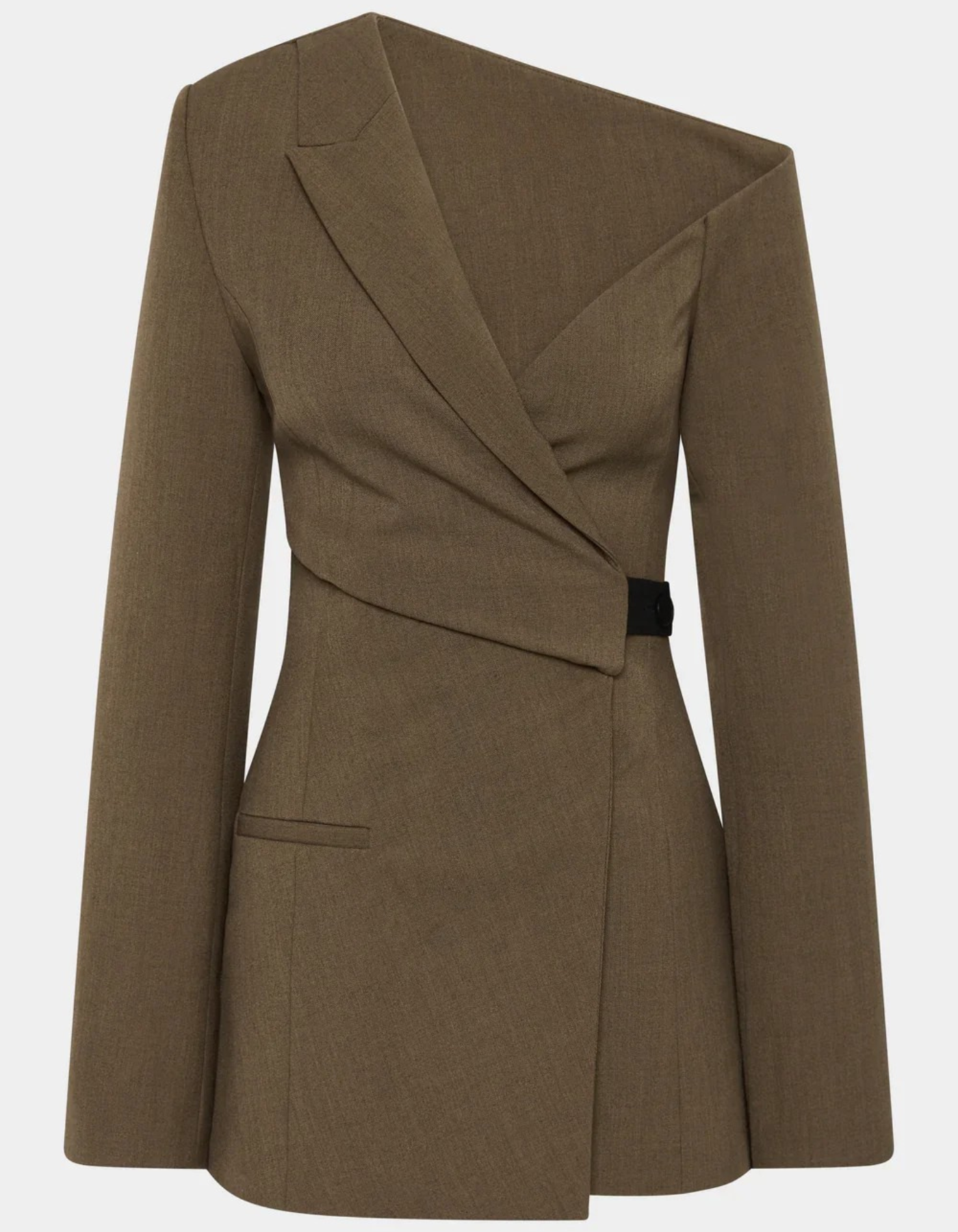 Valentine – Asymmetrical wrap design – Blazer dress