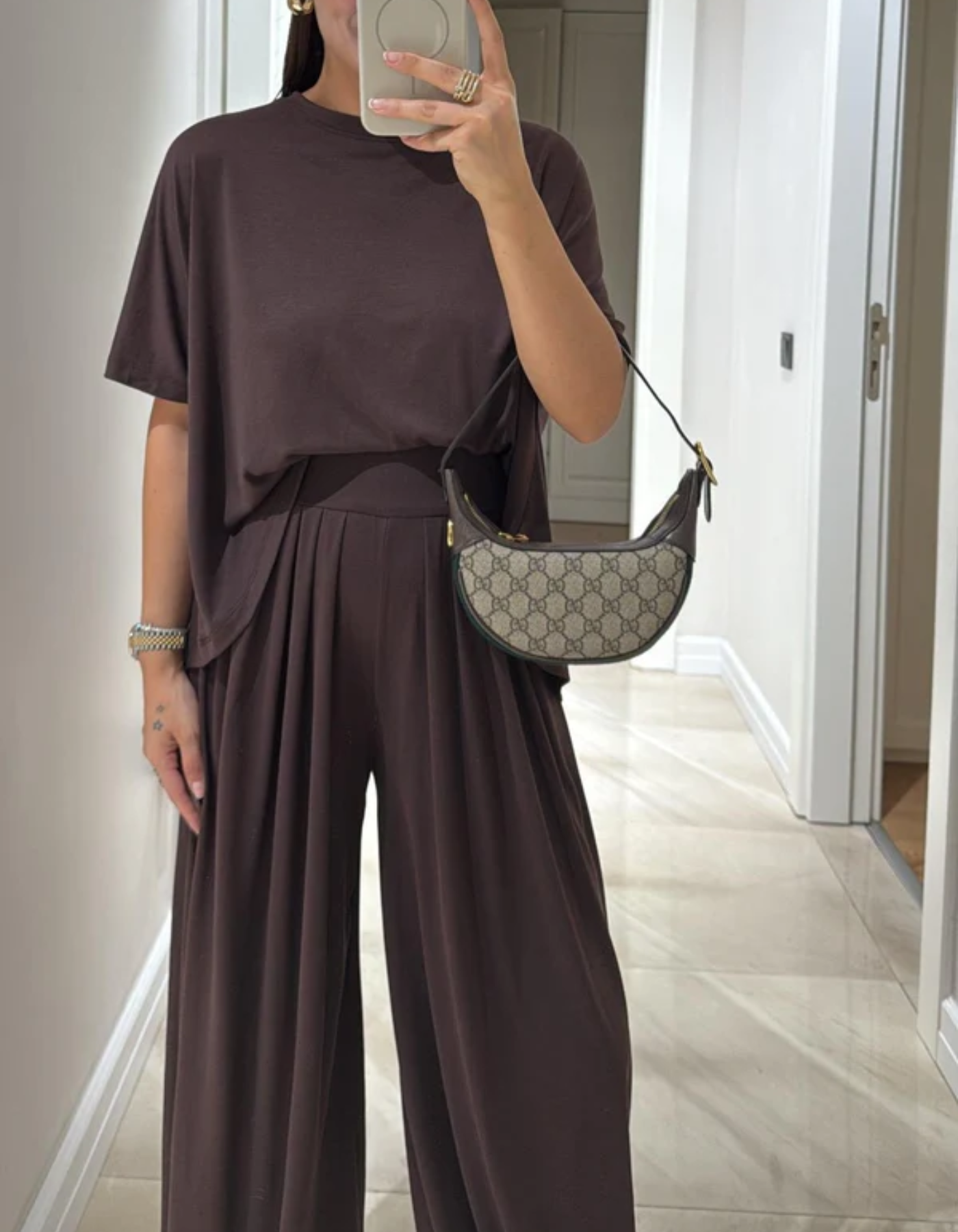 Lunavie – Relaxed drape fit – Two-piece loungewear set