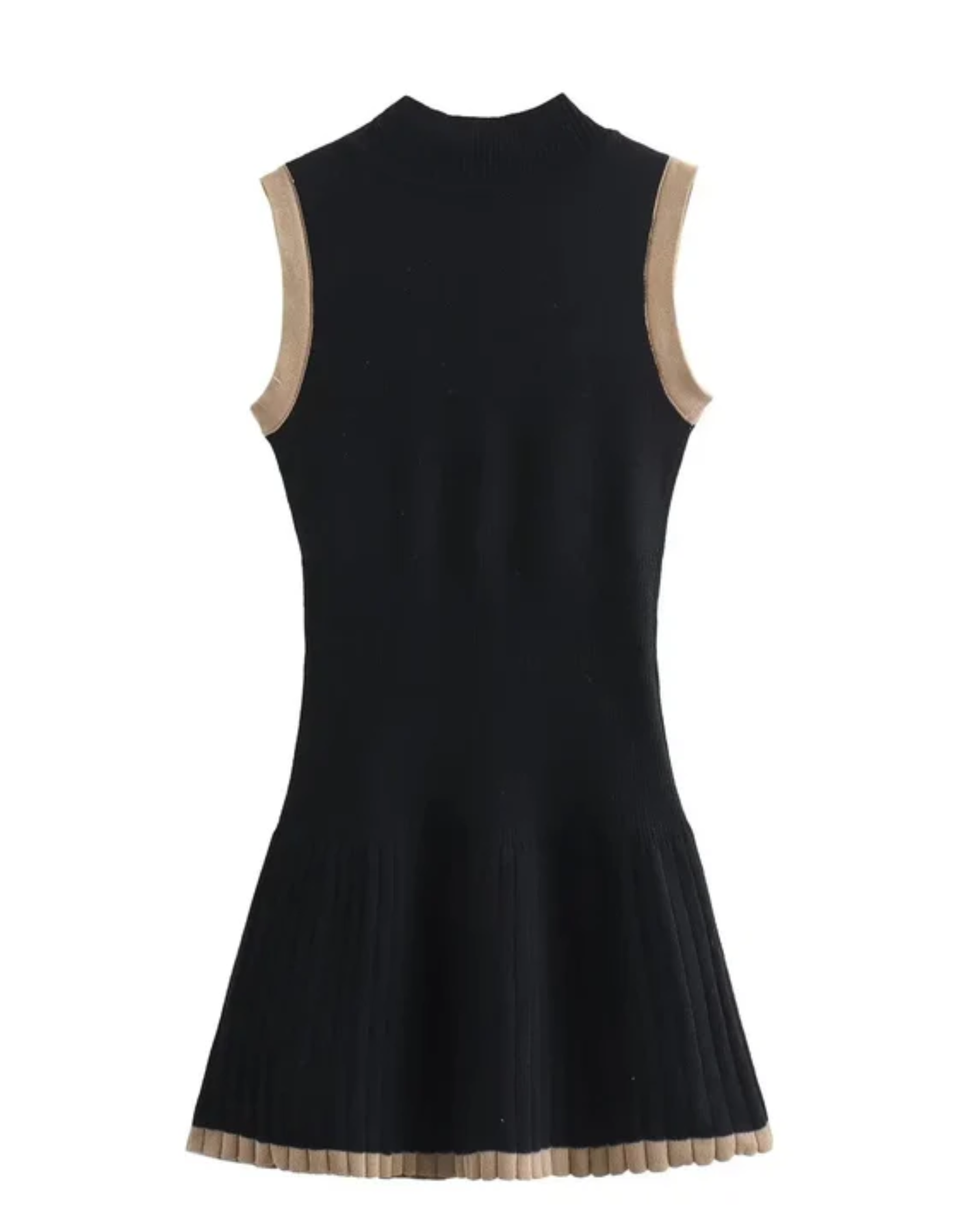 Alessia – Pleated Elegance – Sleeveless Dress