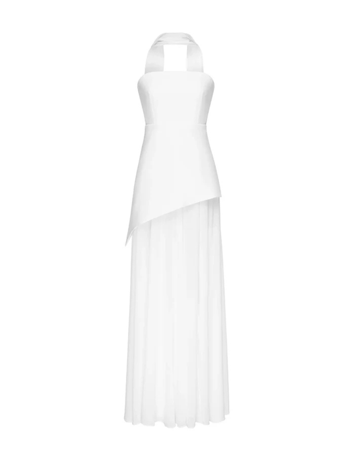 Elyanne – Chiffon asymmetrical design – Maxi dress