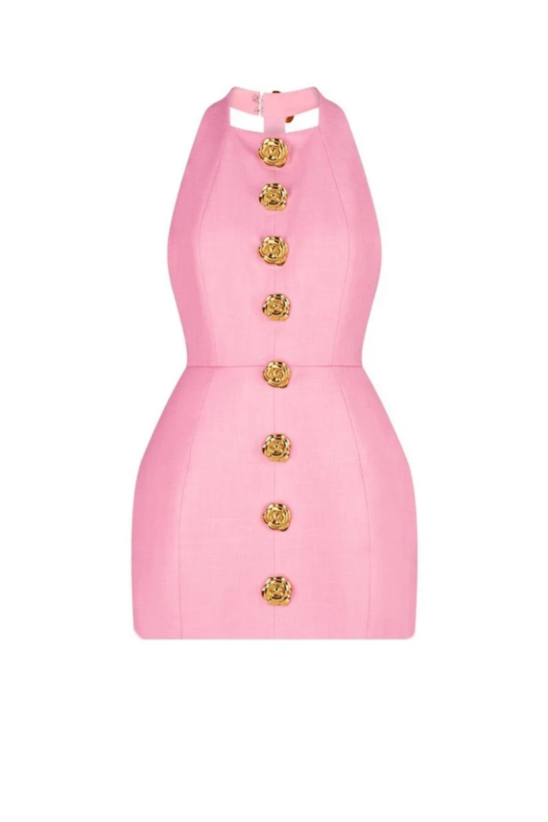 Maya – Bold button detailing – Mini dress