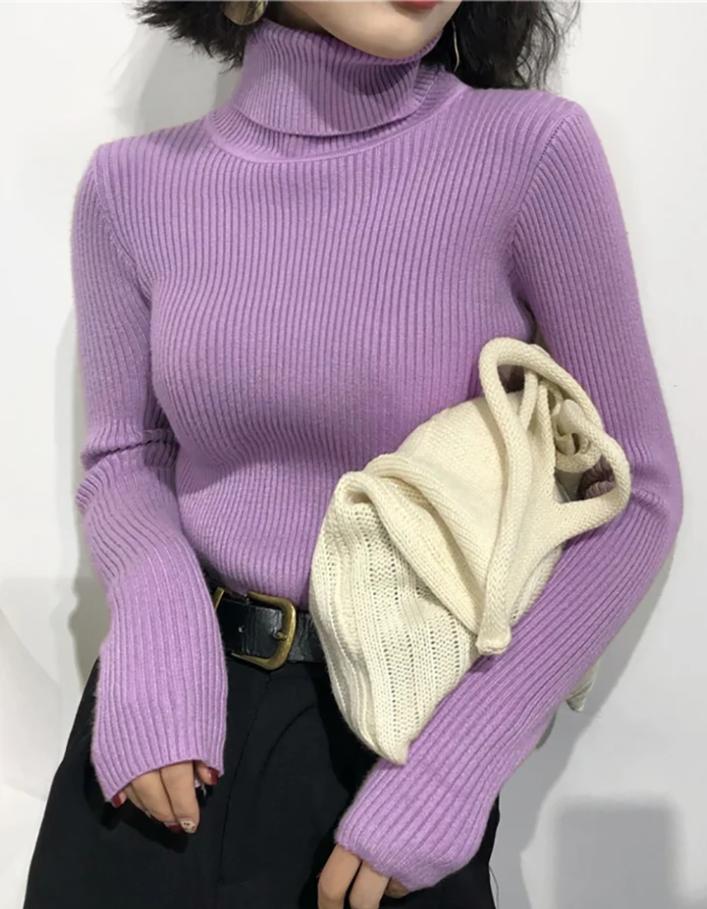 Zoe – Cozy fit – Turtleneck top