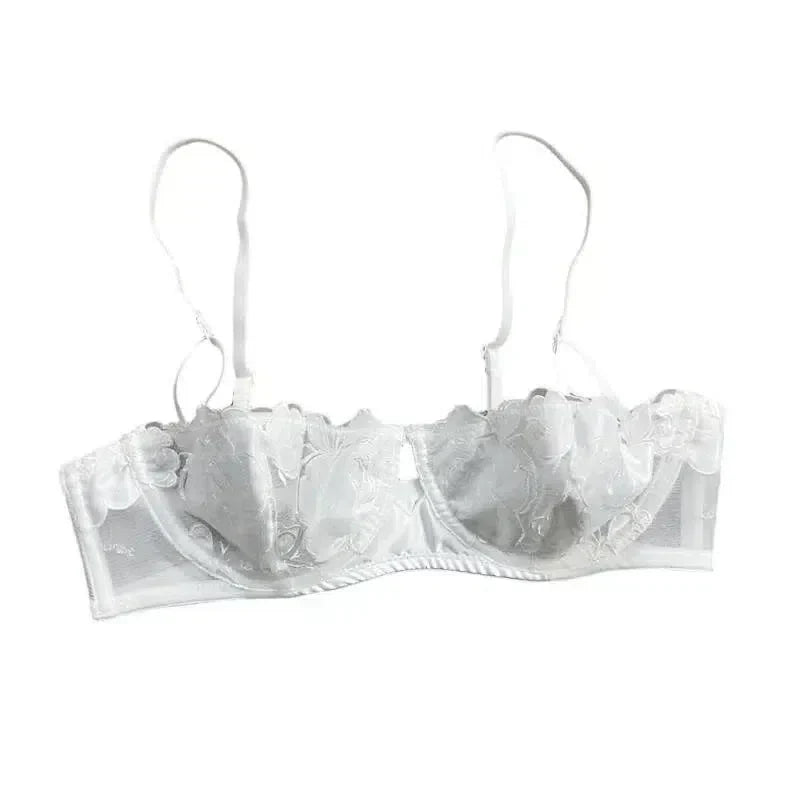 Adrisse – Embroidered balconette – Bra-10174862098759-Ivory Ombre
