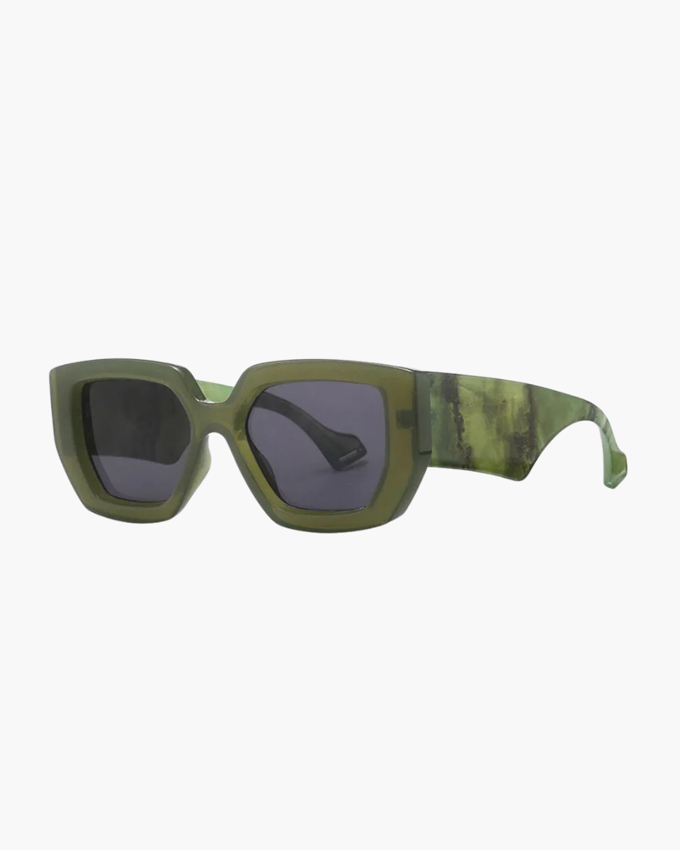 Annalise – UV-protected lenses – Square sunglasses-10173345890631-Ivory Ombre
