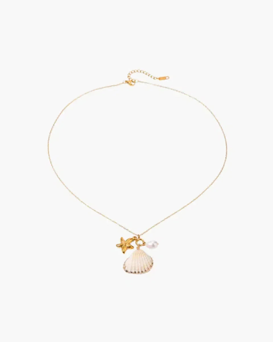 Avenya – Starfish pearl – Necklace-10173355032903-Ivory Ombre