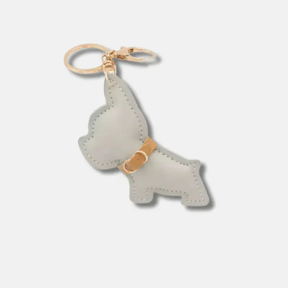 Bulldog – Adorable design – Bag charm-10174682857799-Ivory Ombre