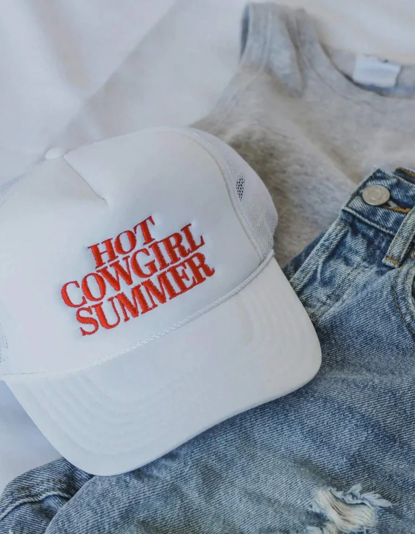Caldera – Bold slogan – Trucker cap-10174850138439-Ivory Ombre