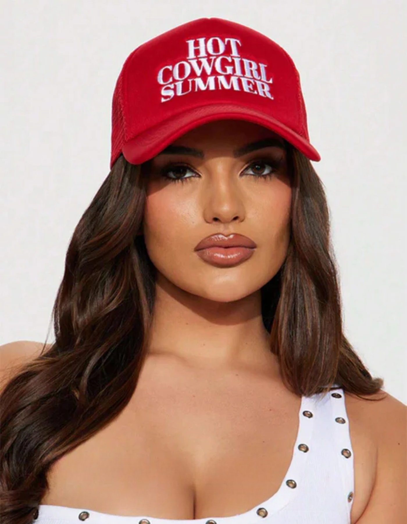 Caldera – Bold slogan – Trucker cap-10174850138439-Ivory Ombre