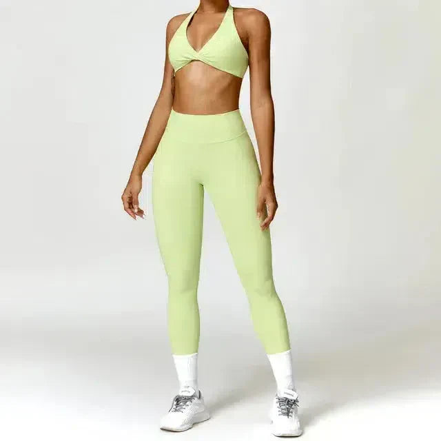 Cinzia – Vibrant Hues – Alluring Fitness Set-10174860558663-Ivory Ombre
