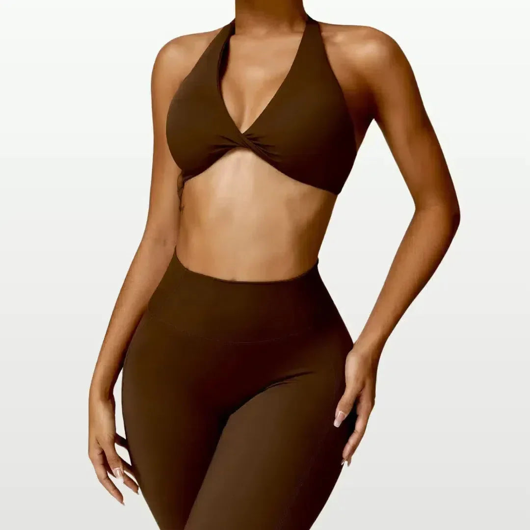 Cinzia – Vibrant Hues – Alluring Fitness Set-10174860558663-Ivory Ombre