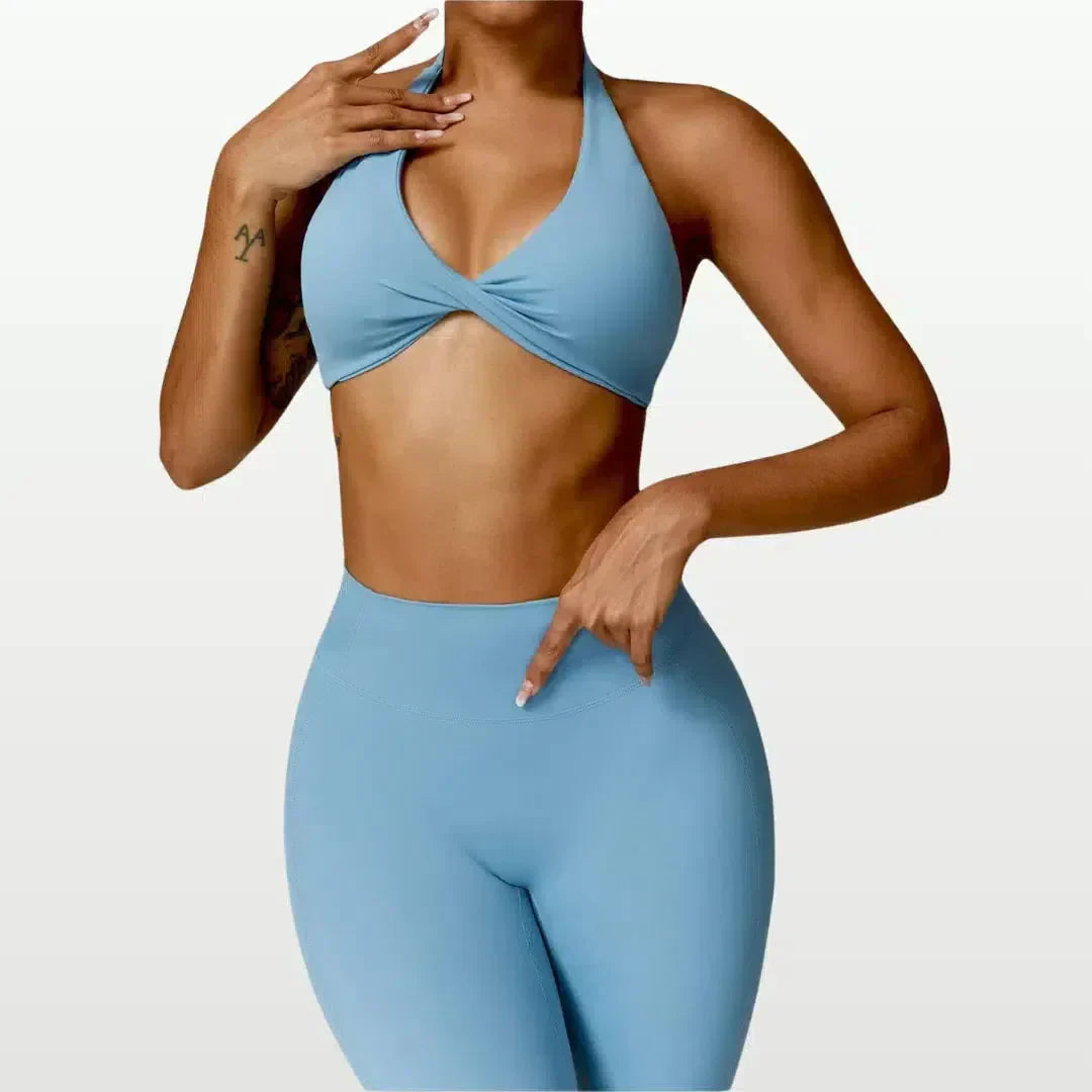Cinzia – Vibrant Hues – Alluring Fitness Set-10174860558663-Ivory Ombre