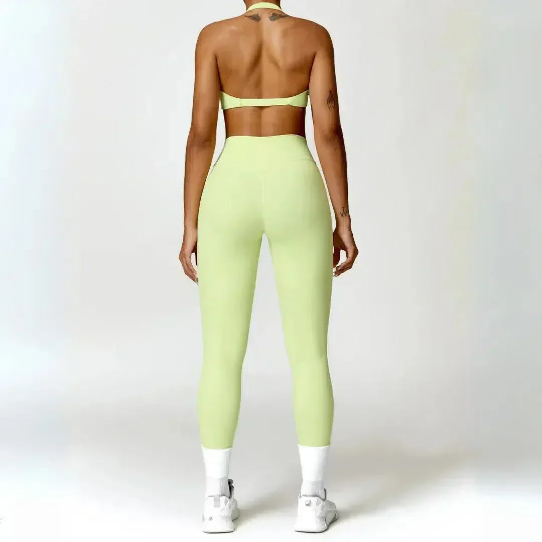 Cinzia – Vibrant Hues – Alluring Fitness Set-10174860558663-Ivory Ombre