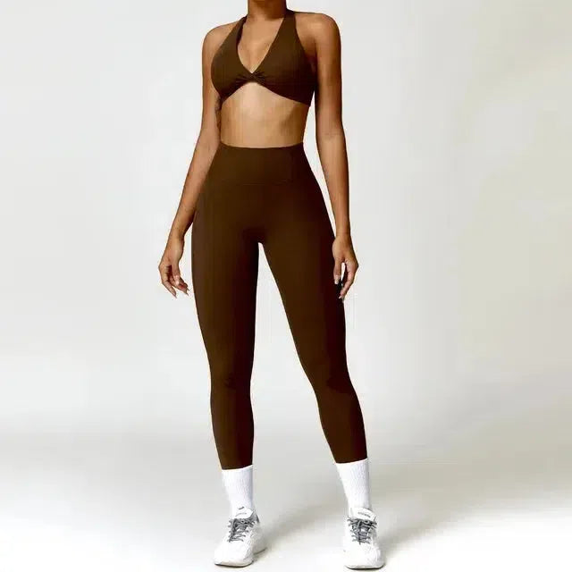 Cinzia – Vibrant Hues – Alluring Fitness Set-10174860558663-Ivory Ombre