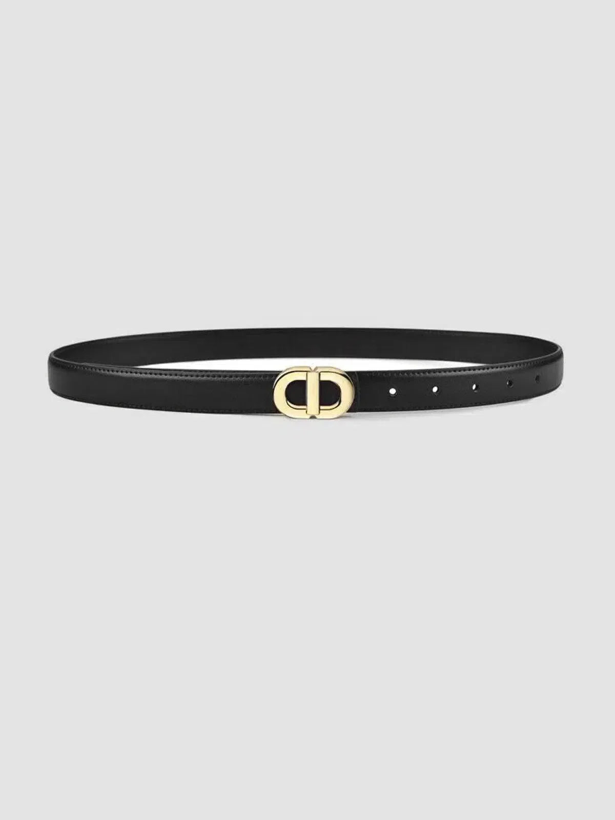 Cosmora – Polished buckle – Belt-10174652154183-Ivory Ombre