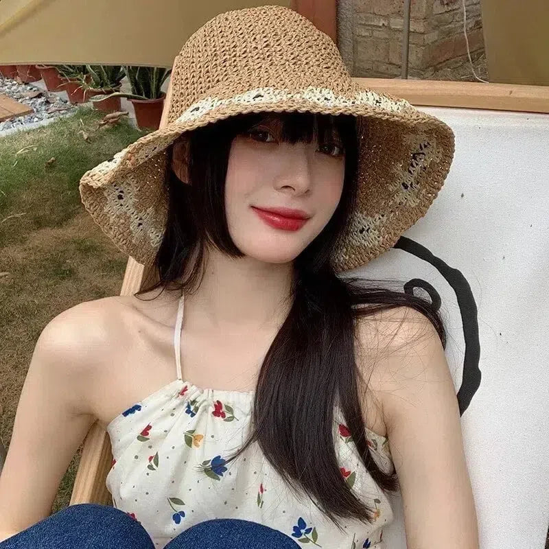 Daria – UV protection – Bucket hat-10174653727047-Ivory Ombre