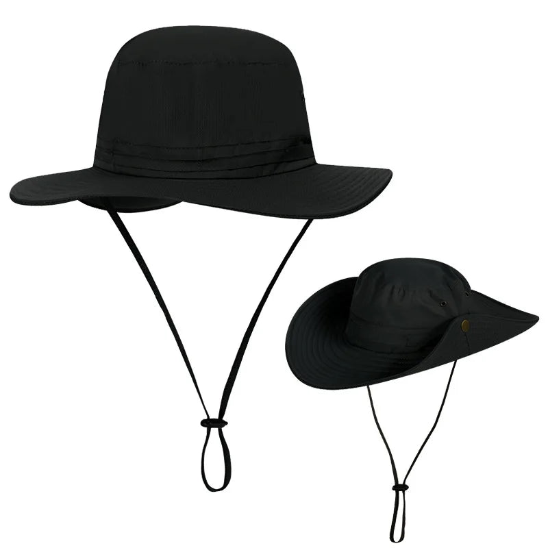 Darian – Embroidered band – Safari fishermans hat-10174850892103-Ivory Ombre