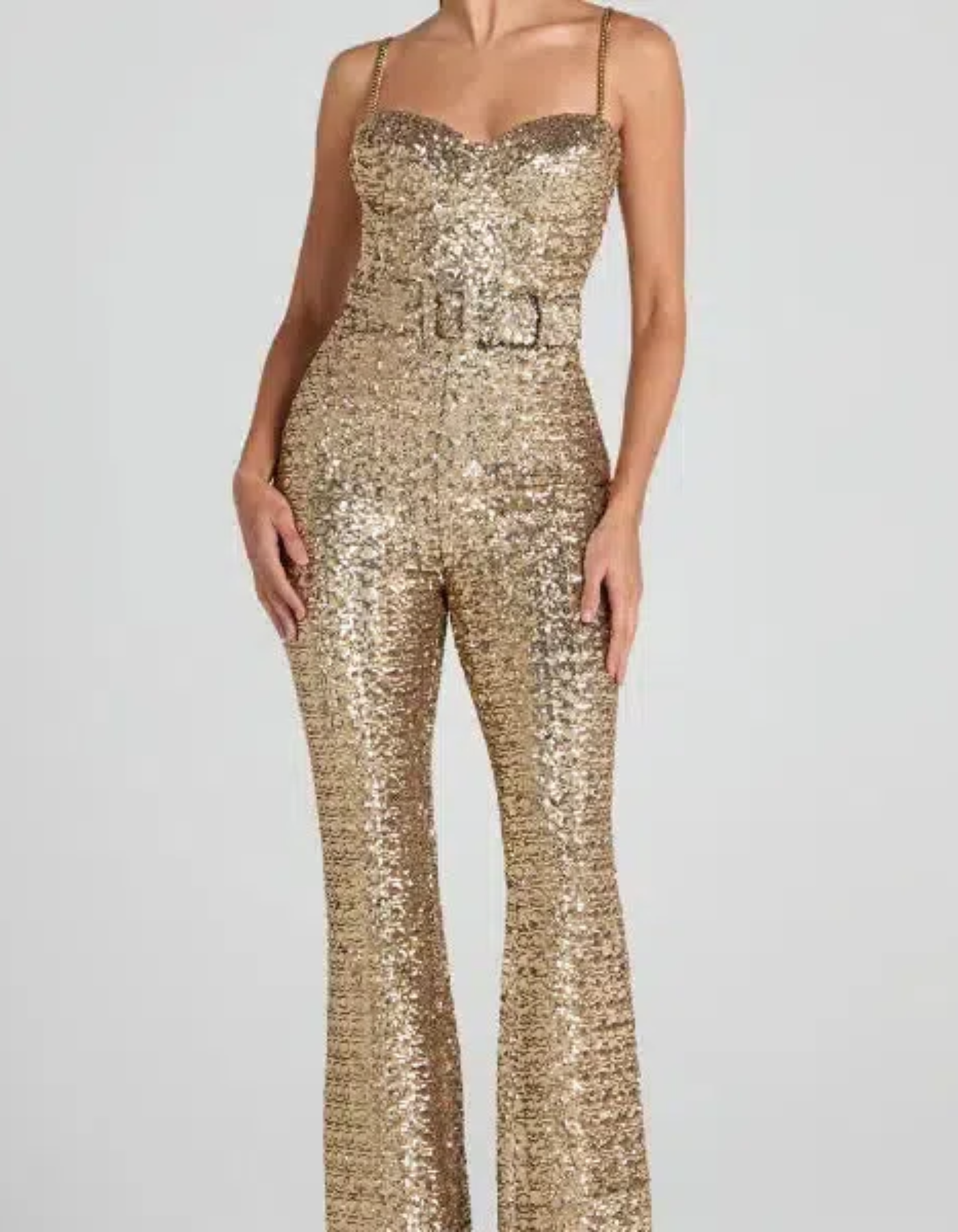 Eléa – Corseted structure – Elegant jumpsuit-10174842306887-Ivory Ombre