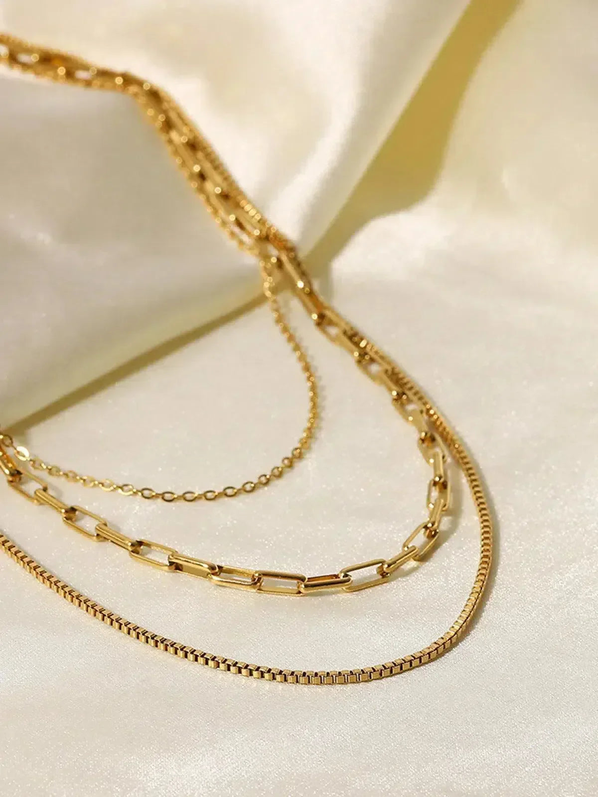 Étoile – Parisian chic design – Layered necklace-10173354803527-Ivory Ombre