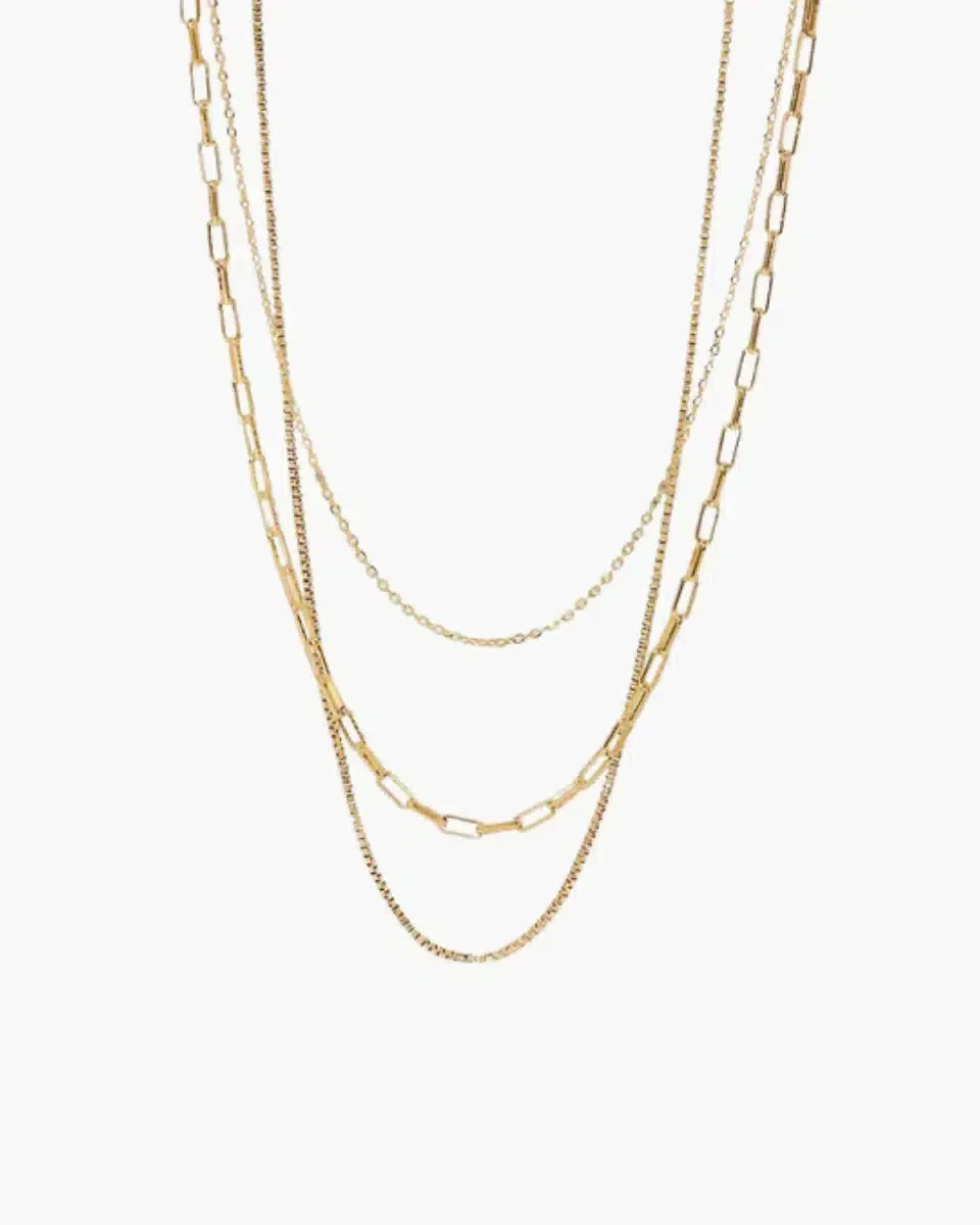 Étoile – Parisian chic design – Layered necklace-10173354803527-Ivory Ombre